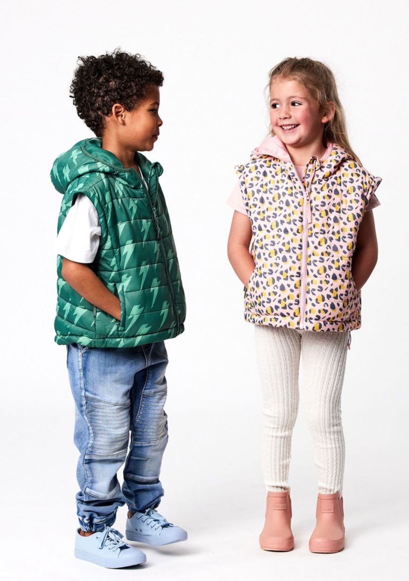 Leopard Love 2 in 1 Puffer Jacket