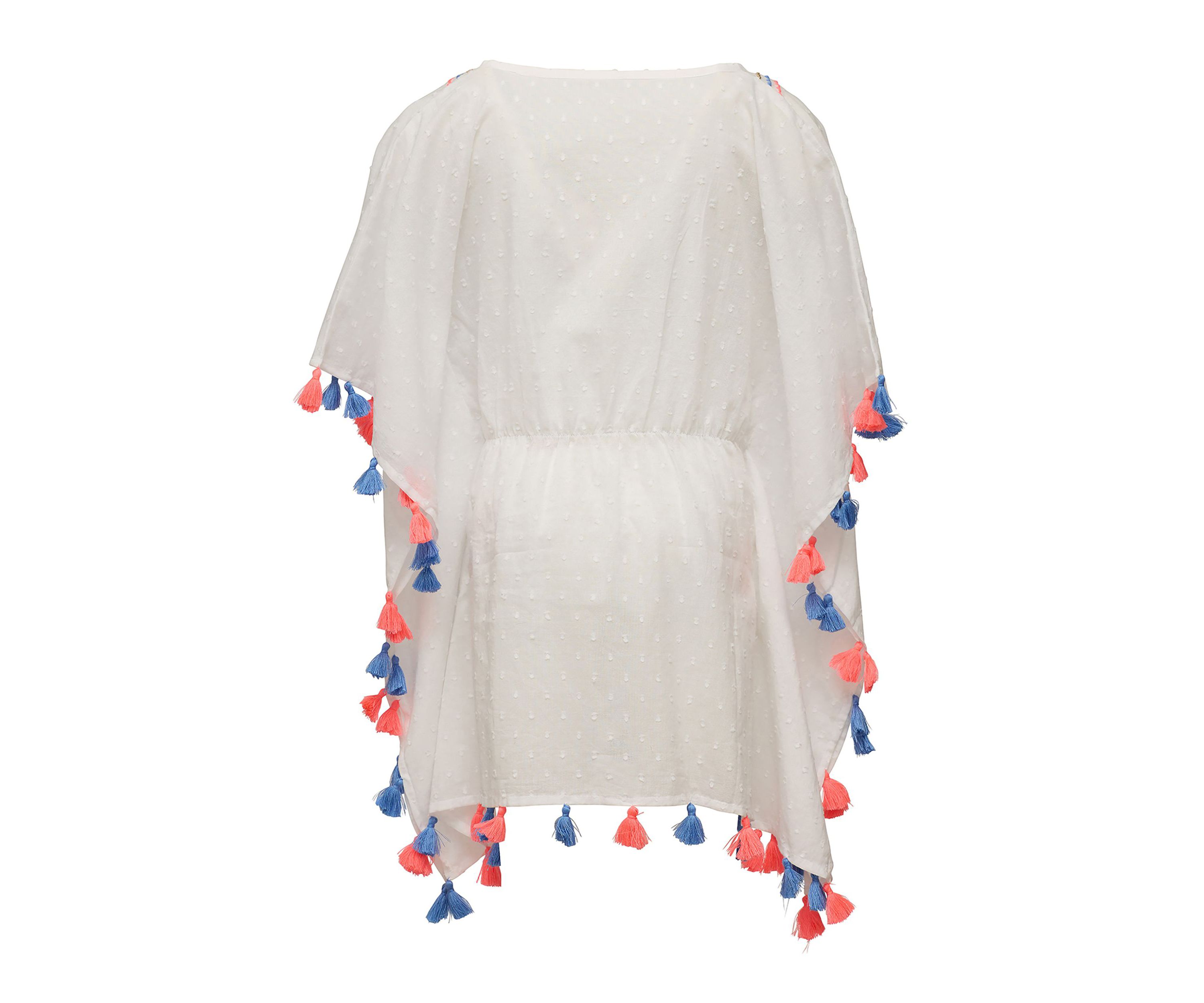 Girls 4 - 16 White Sherbet Tassel Cover Up