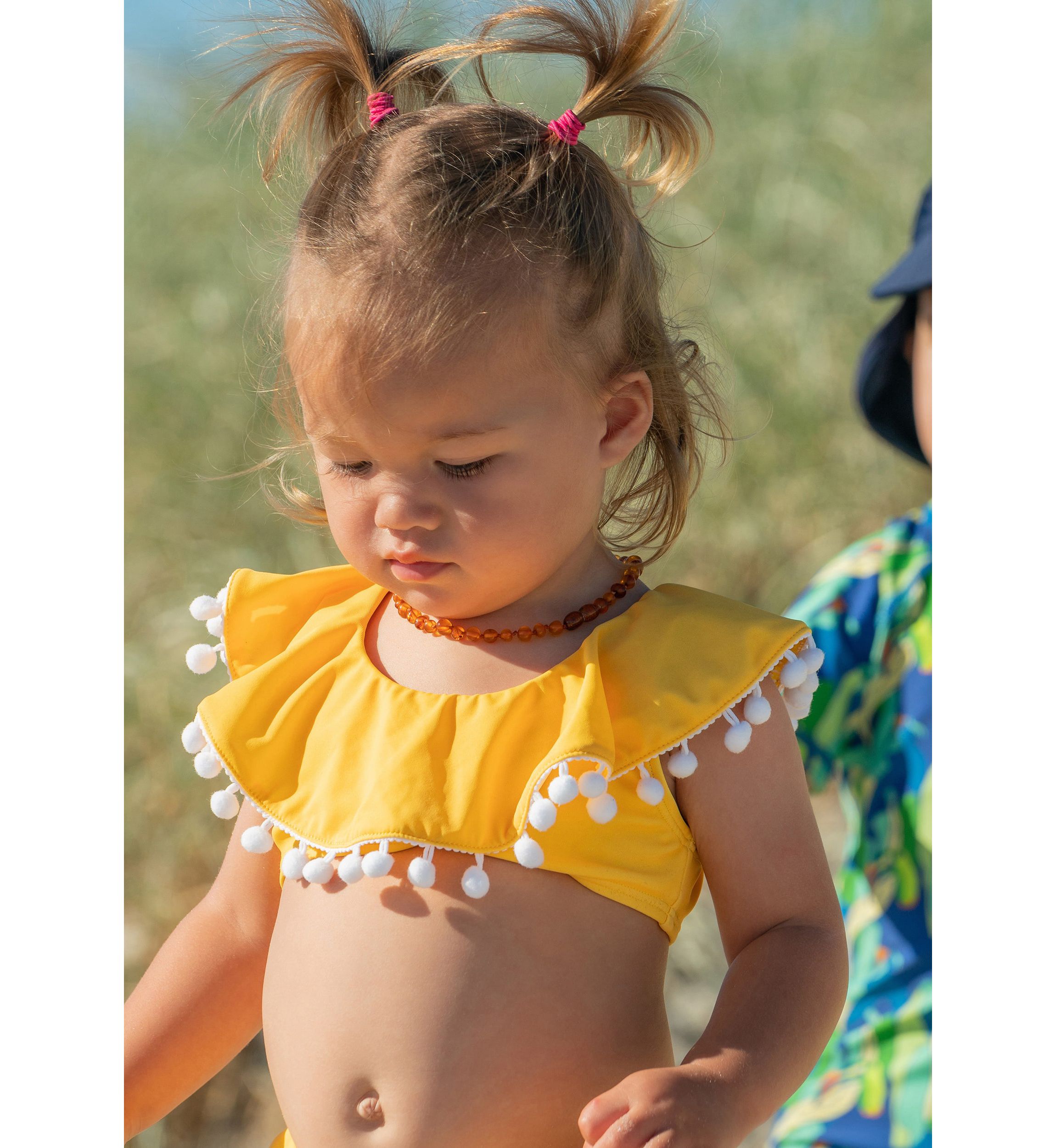 Hello Yellow Flounce Bikini