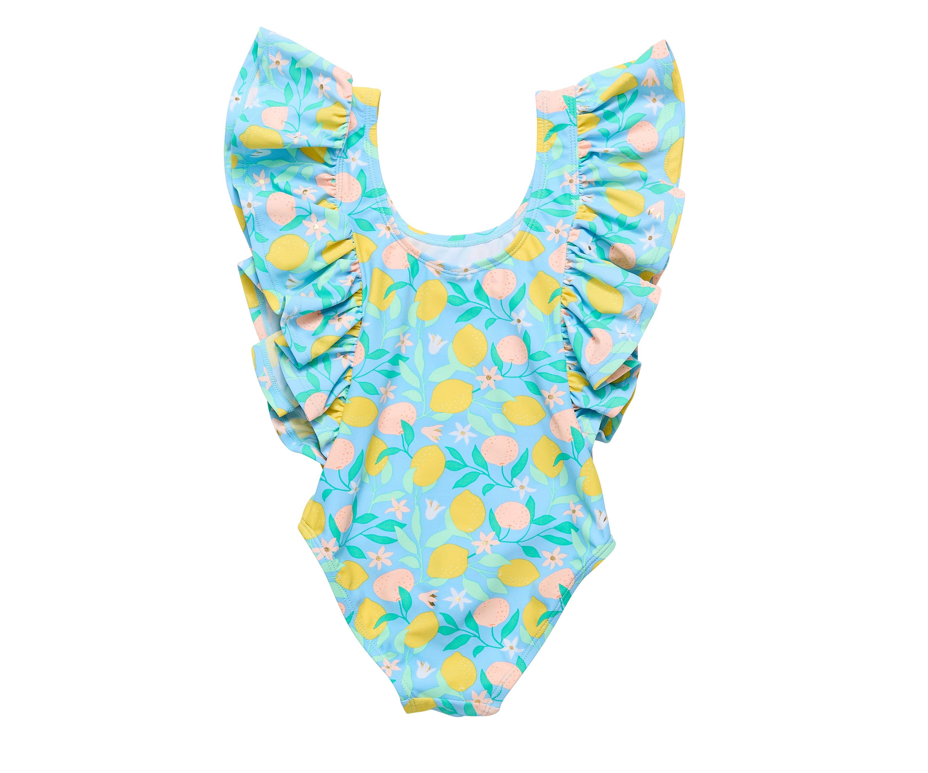Lemon Drops Wide Frill Swimsuit