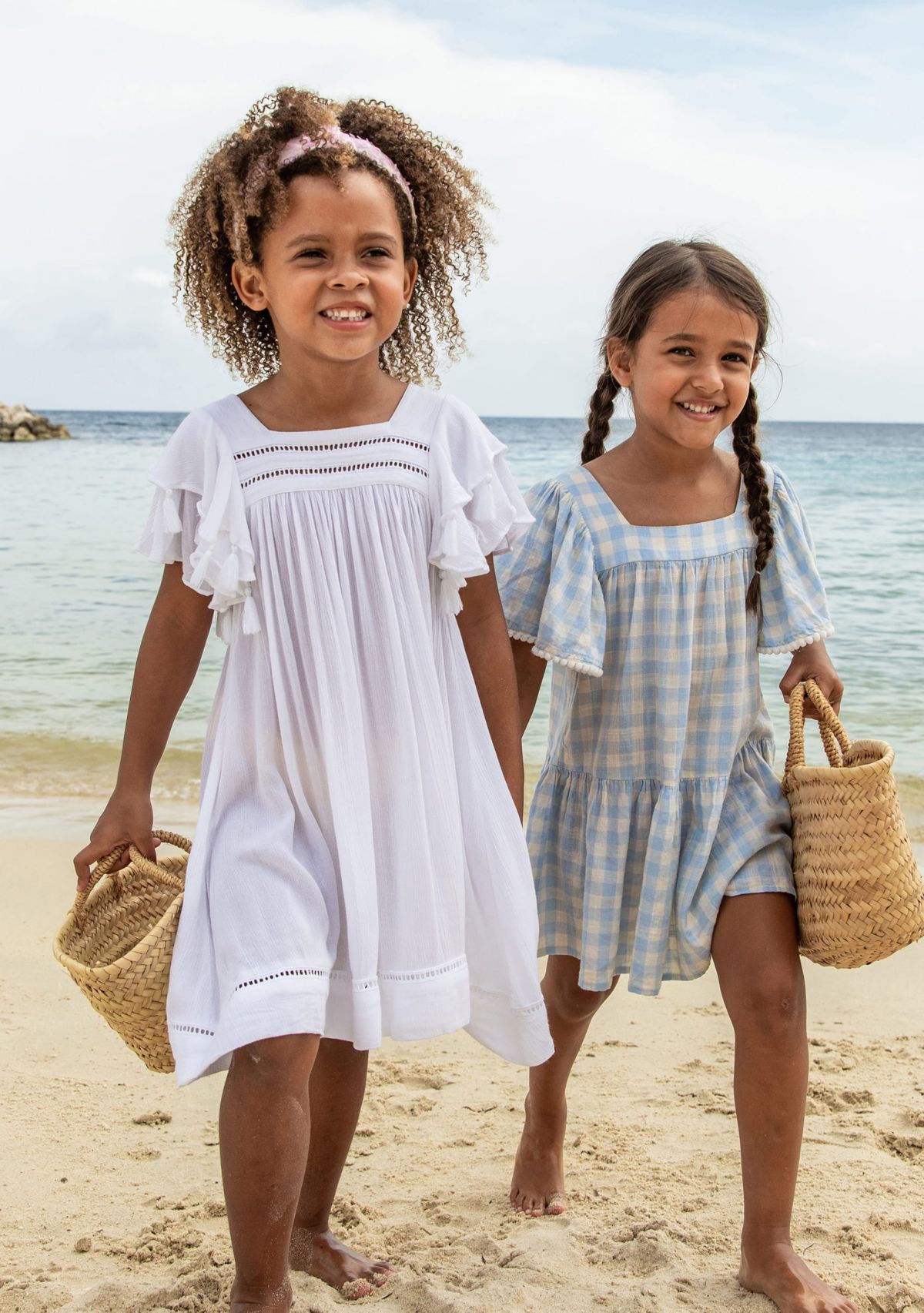 White Tassel Time Beach Dress