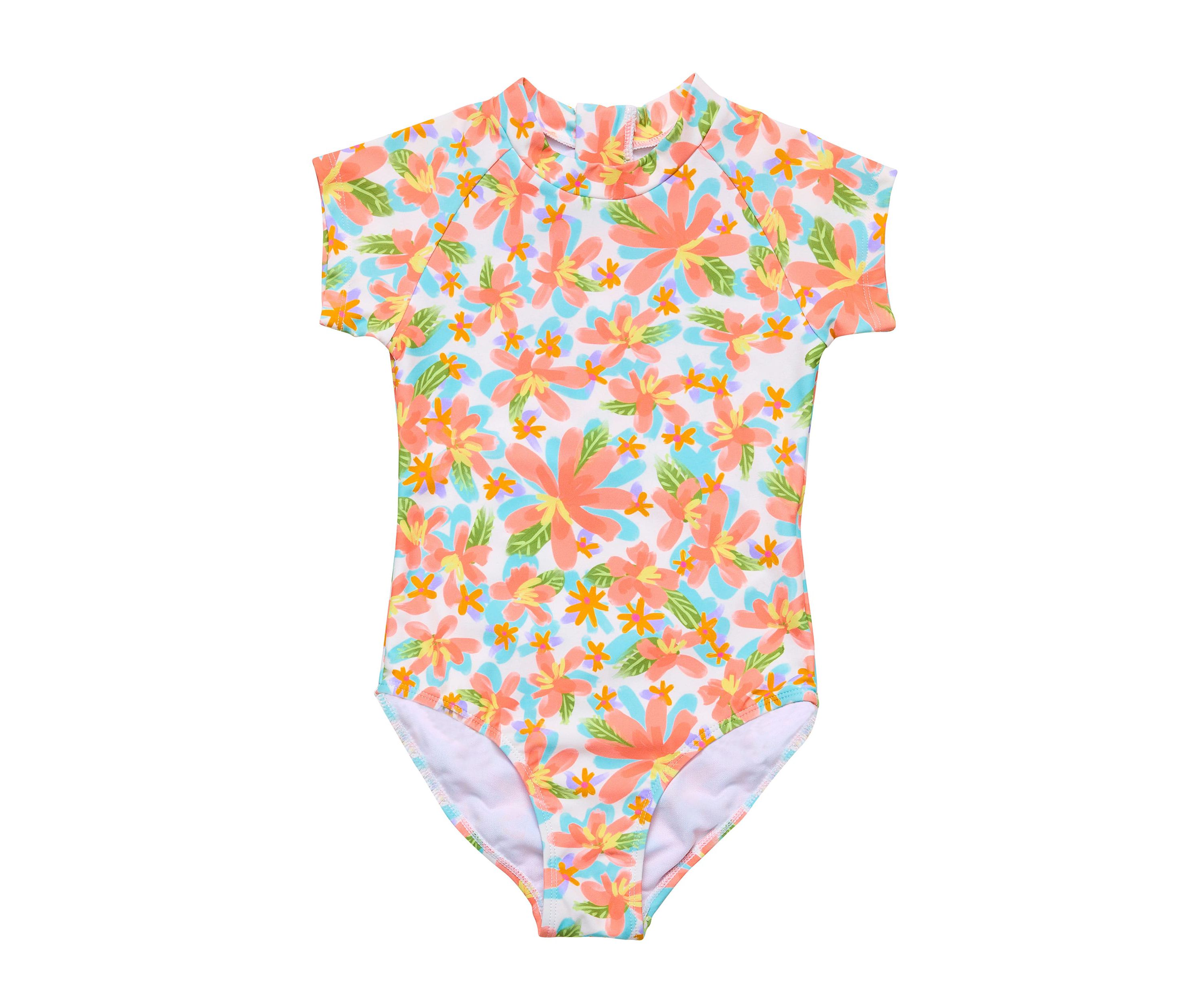 Hawaiian Luau Sustainable SS Surf Suit