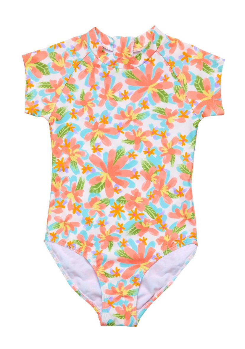 Hawaiian Luau Sustainable SS Surf Suit