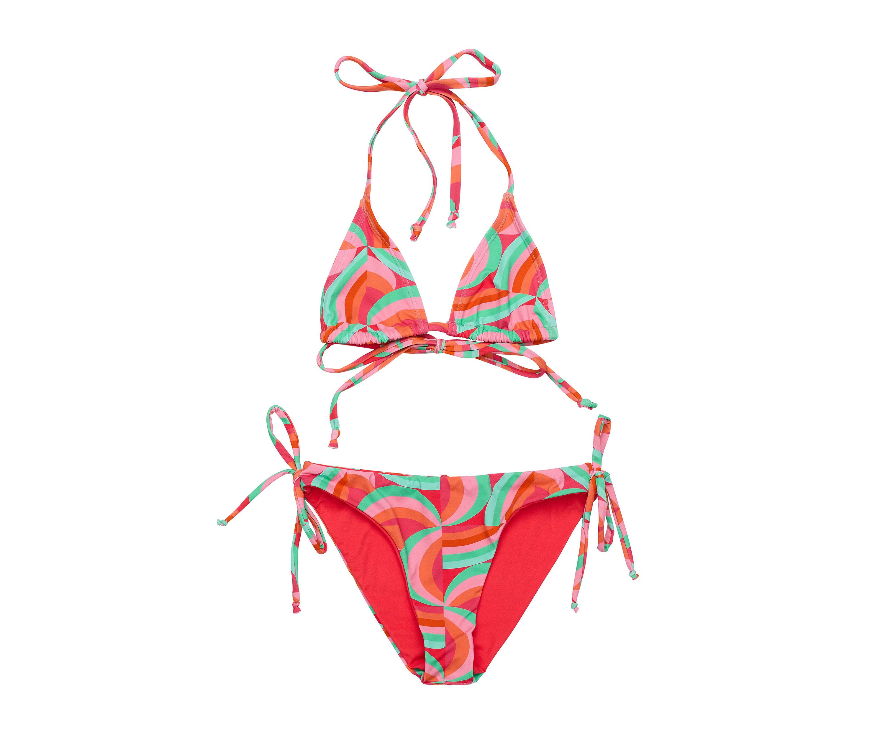 Geo Melon Sustainable Triangle Bikini