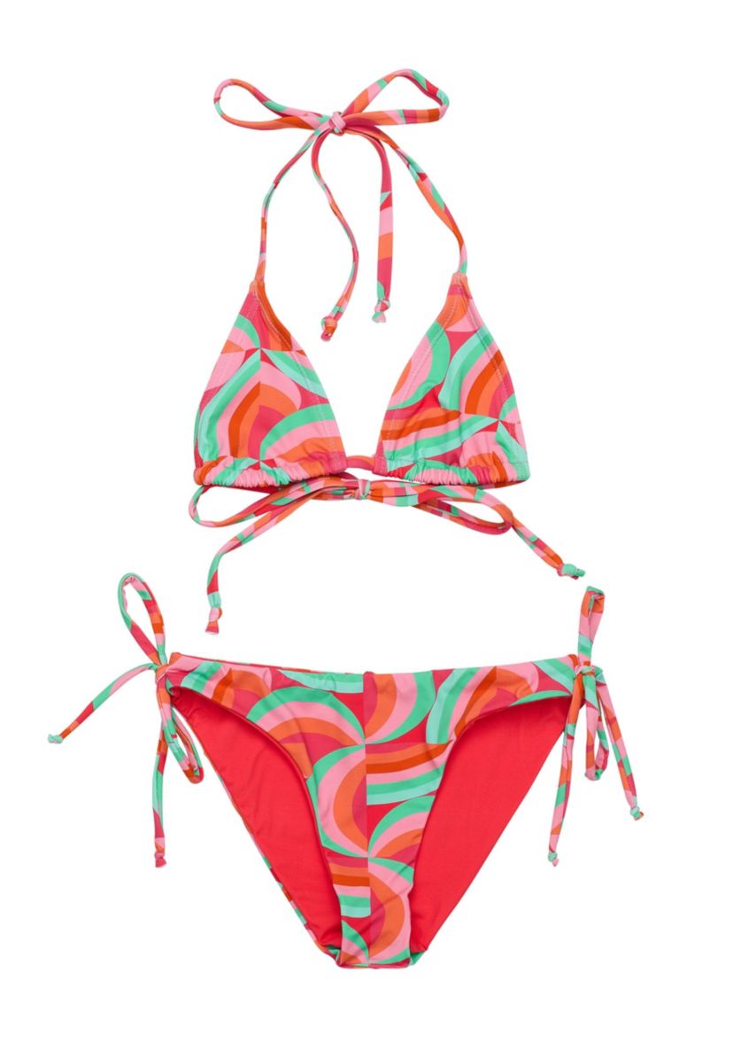 Geo Melon Sustainable Triangle Bikini