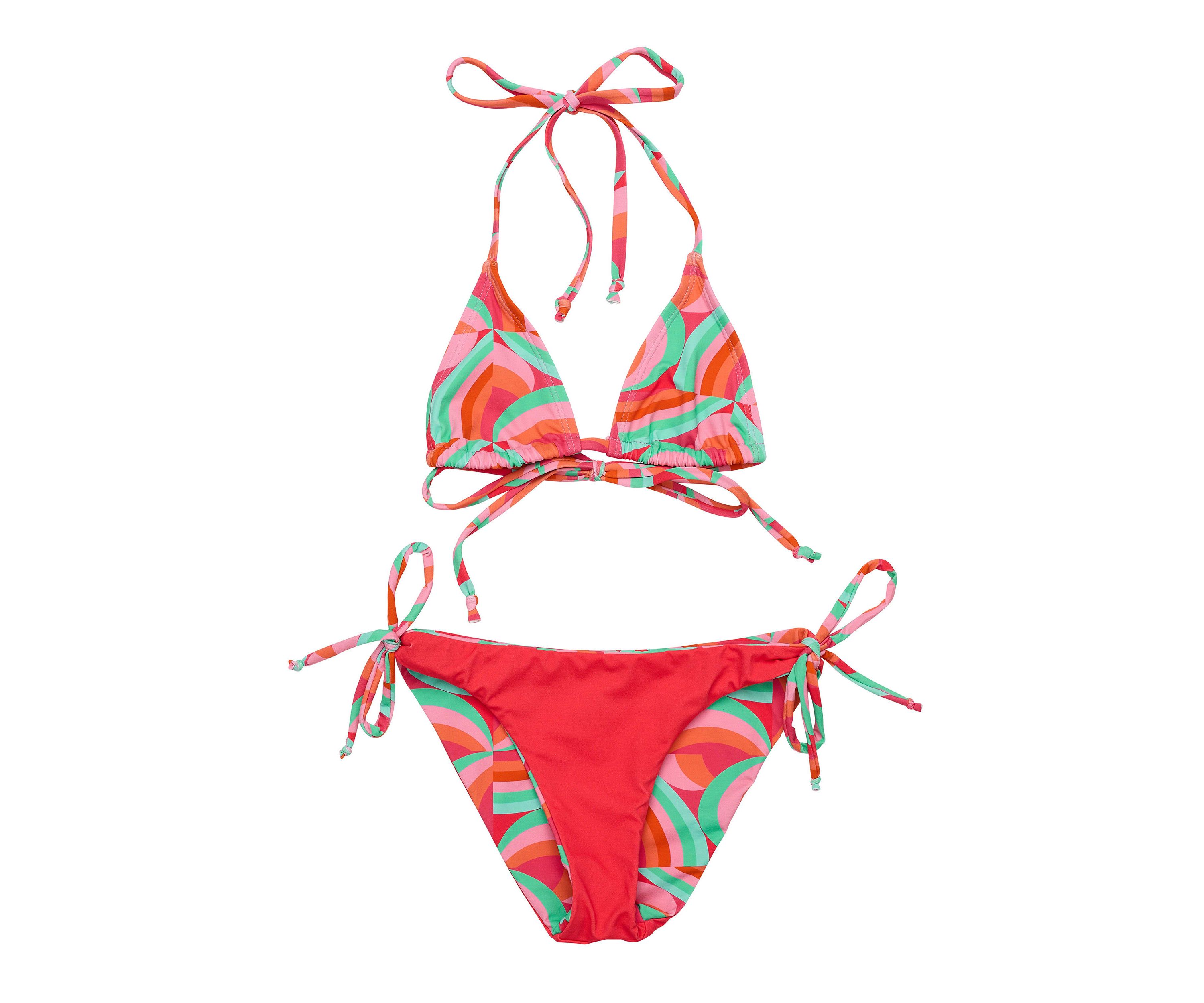 Geo Melon Sustainable Triangle Bikini