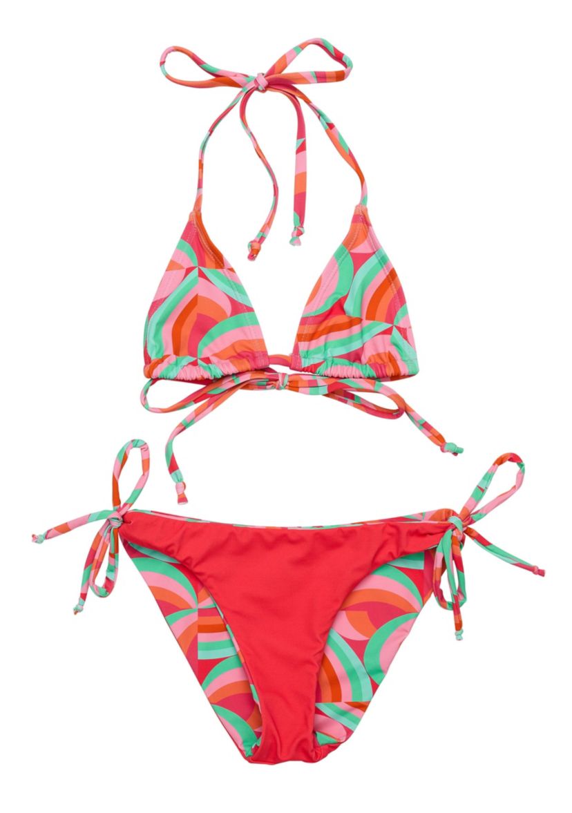 Geo Melon Sustainable Triangle Bikini