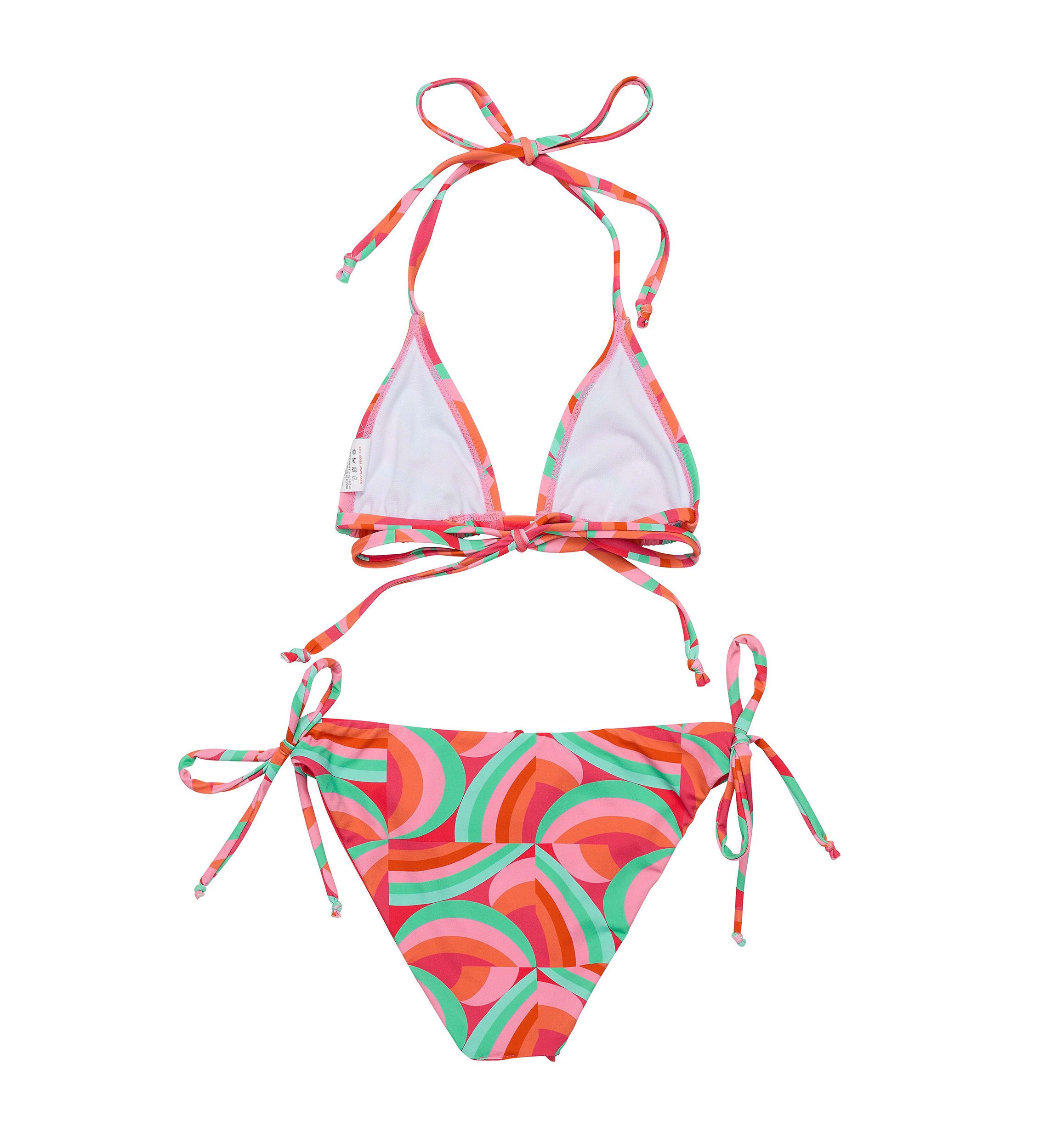 Geo Melon Sustainable Triangle Bikini