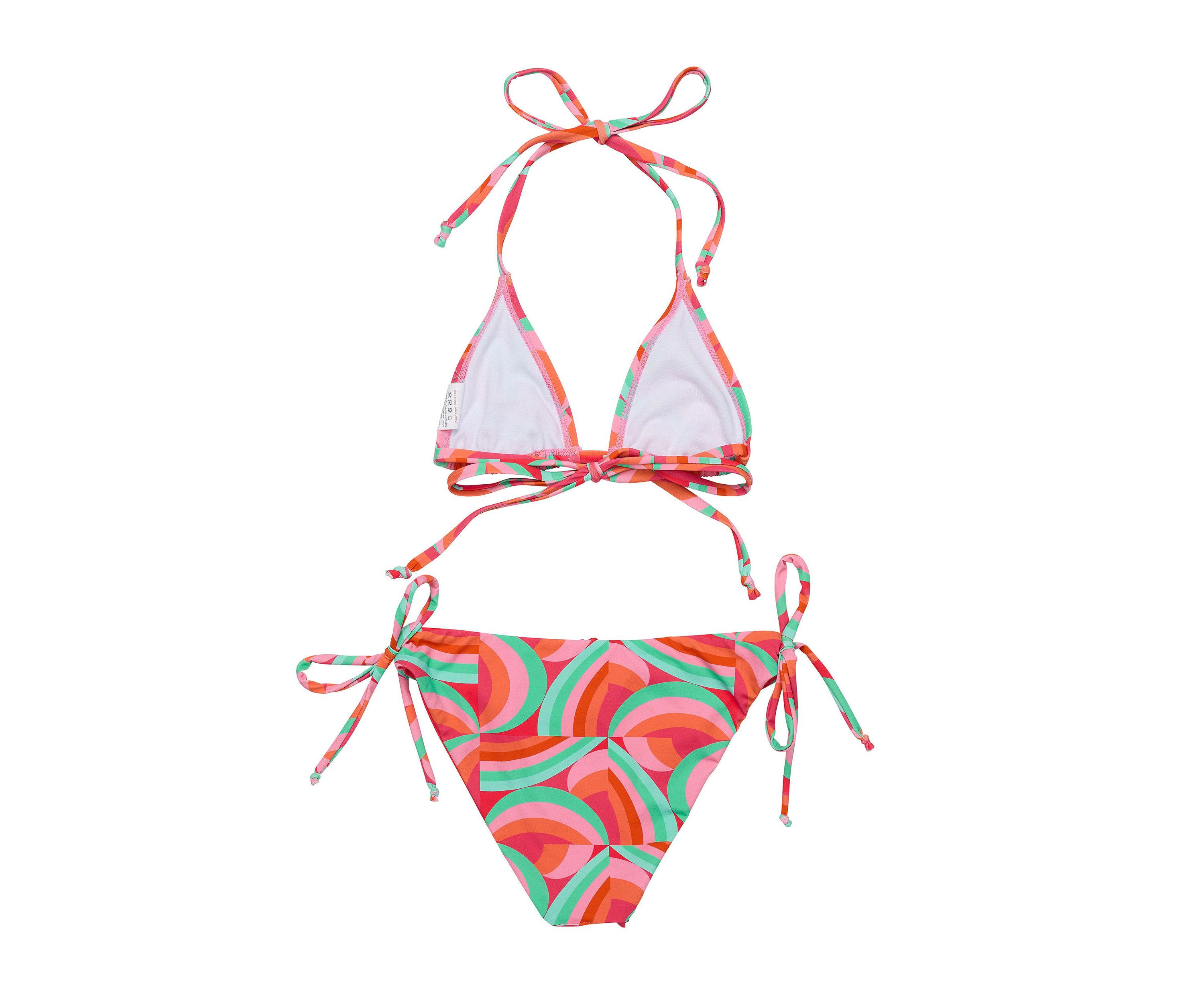 Geo Melon Sustainable Triangle Bikini