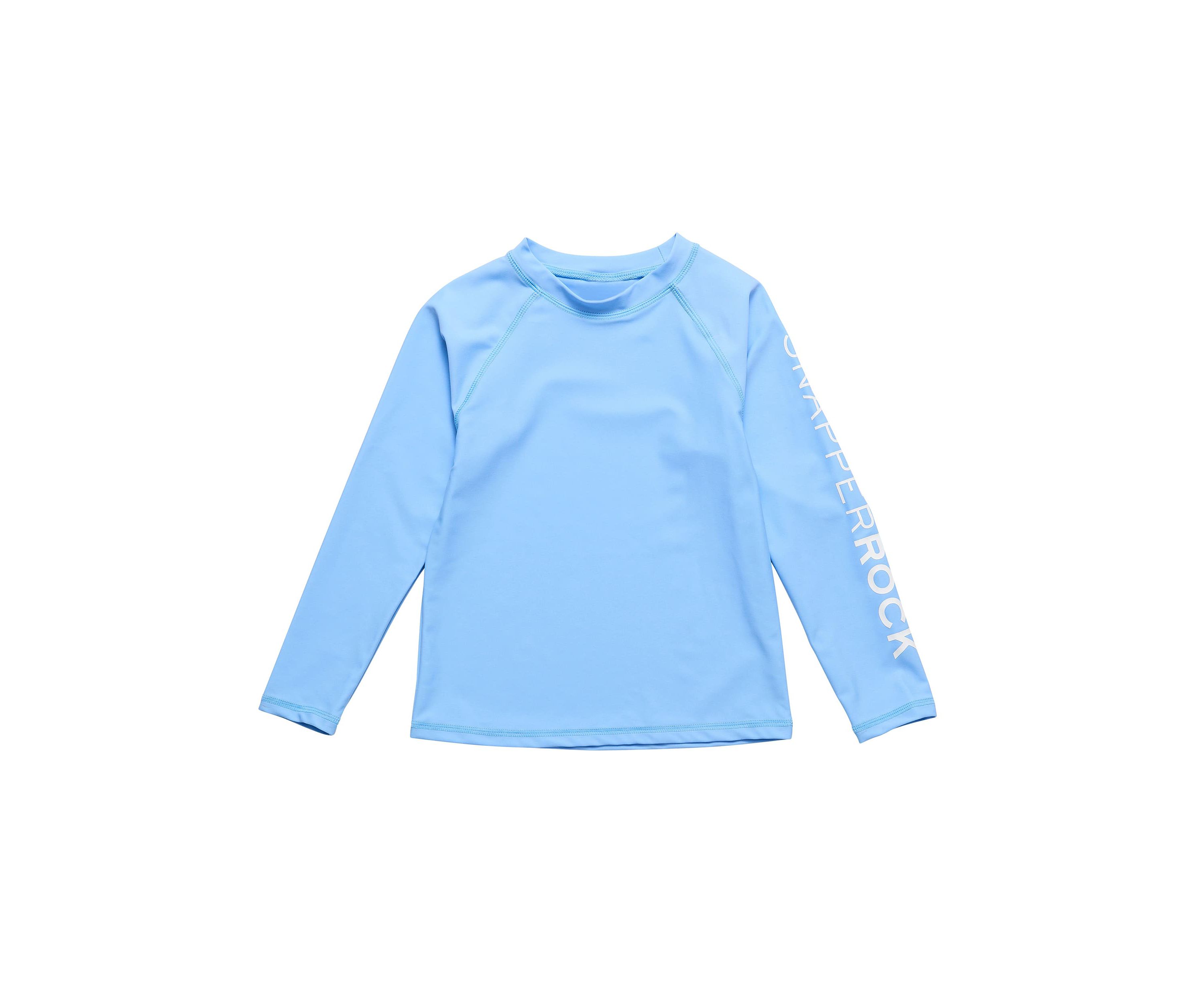 Water Blue LS Rash Top