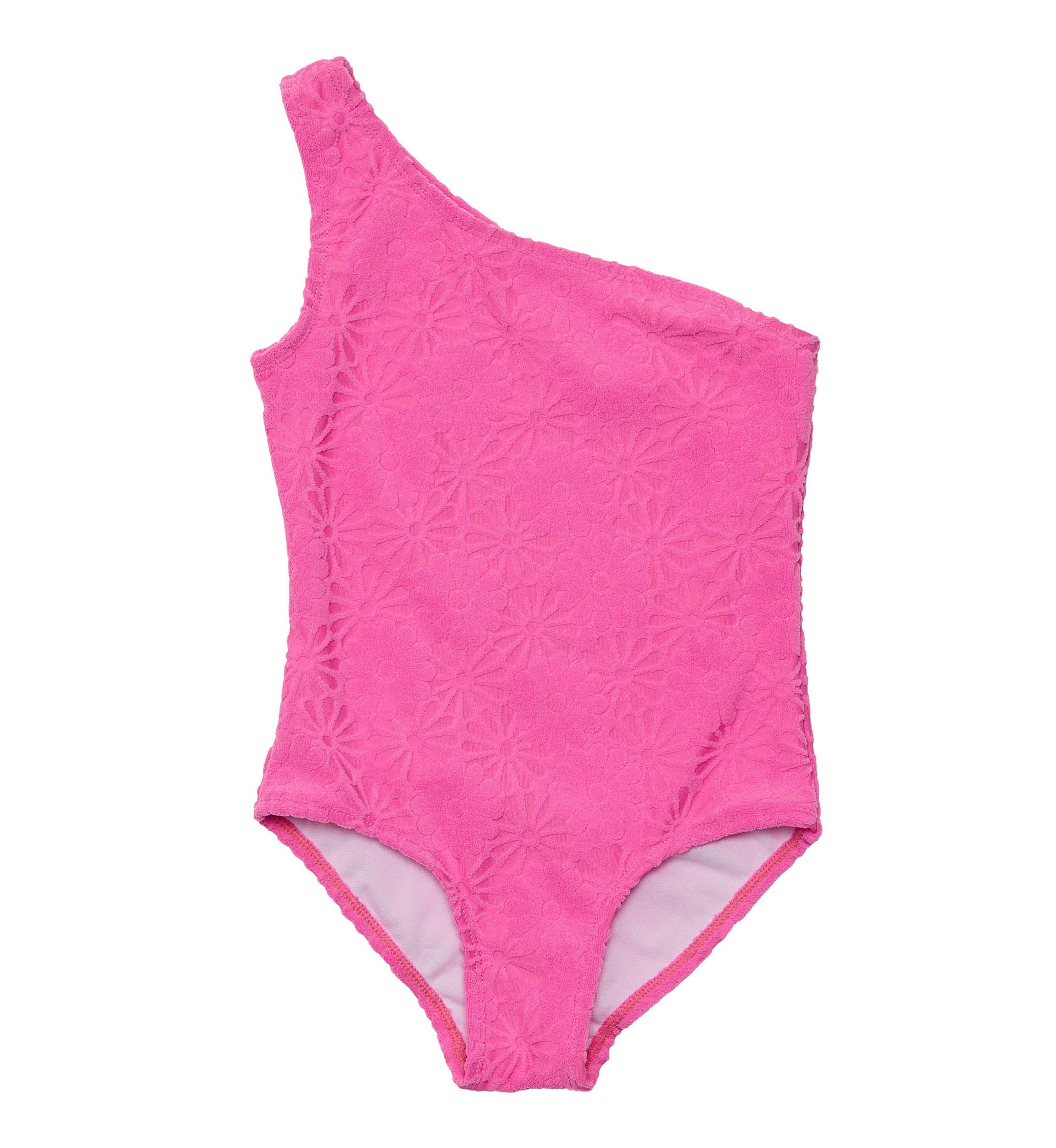 Bubblegum Bloom One Shoulder Swimsuit