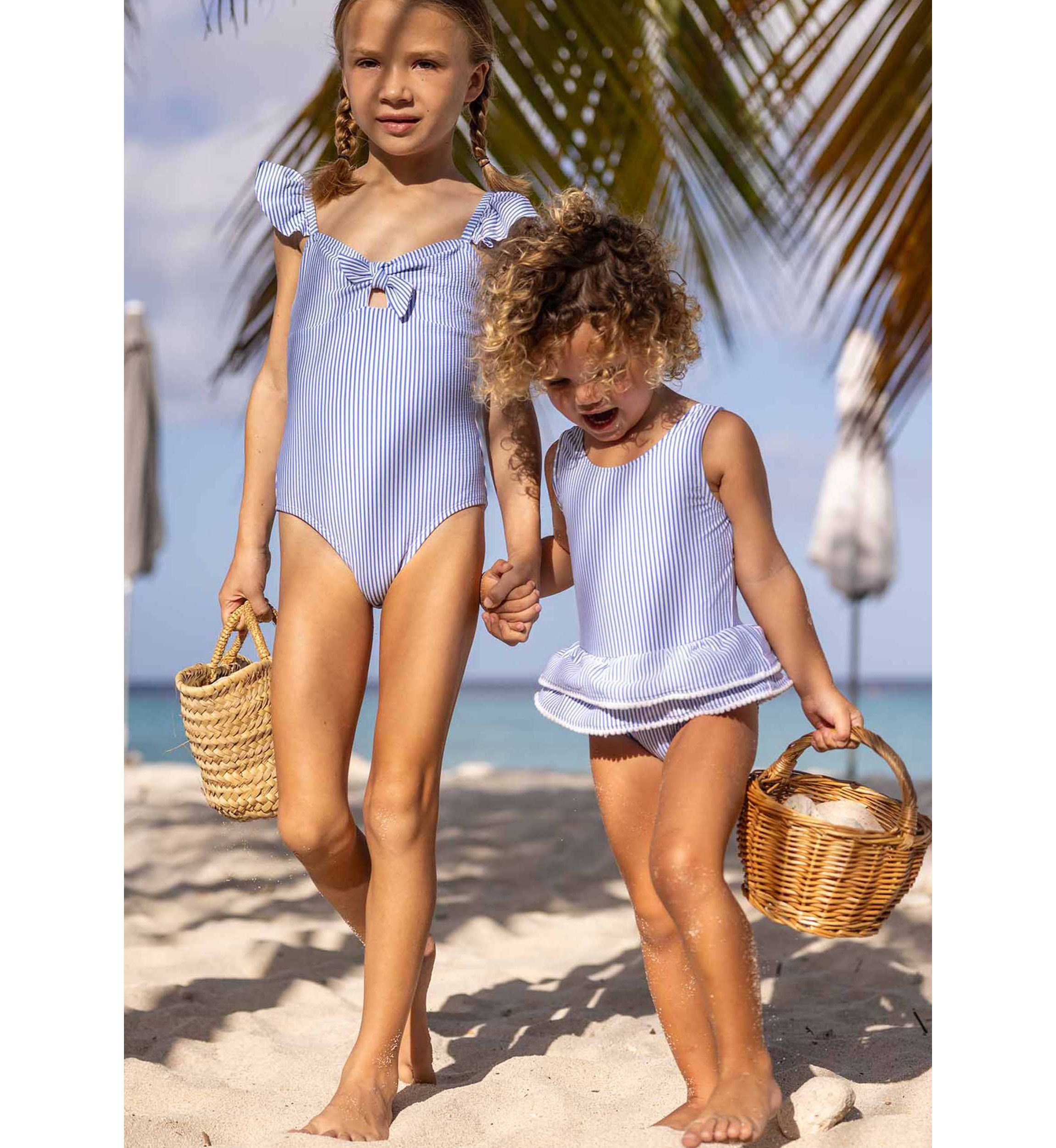Parisian Summer Frill Swimsuit