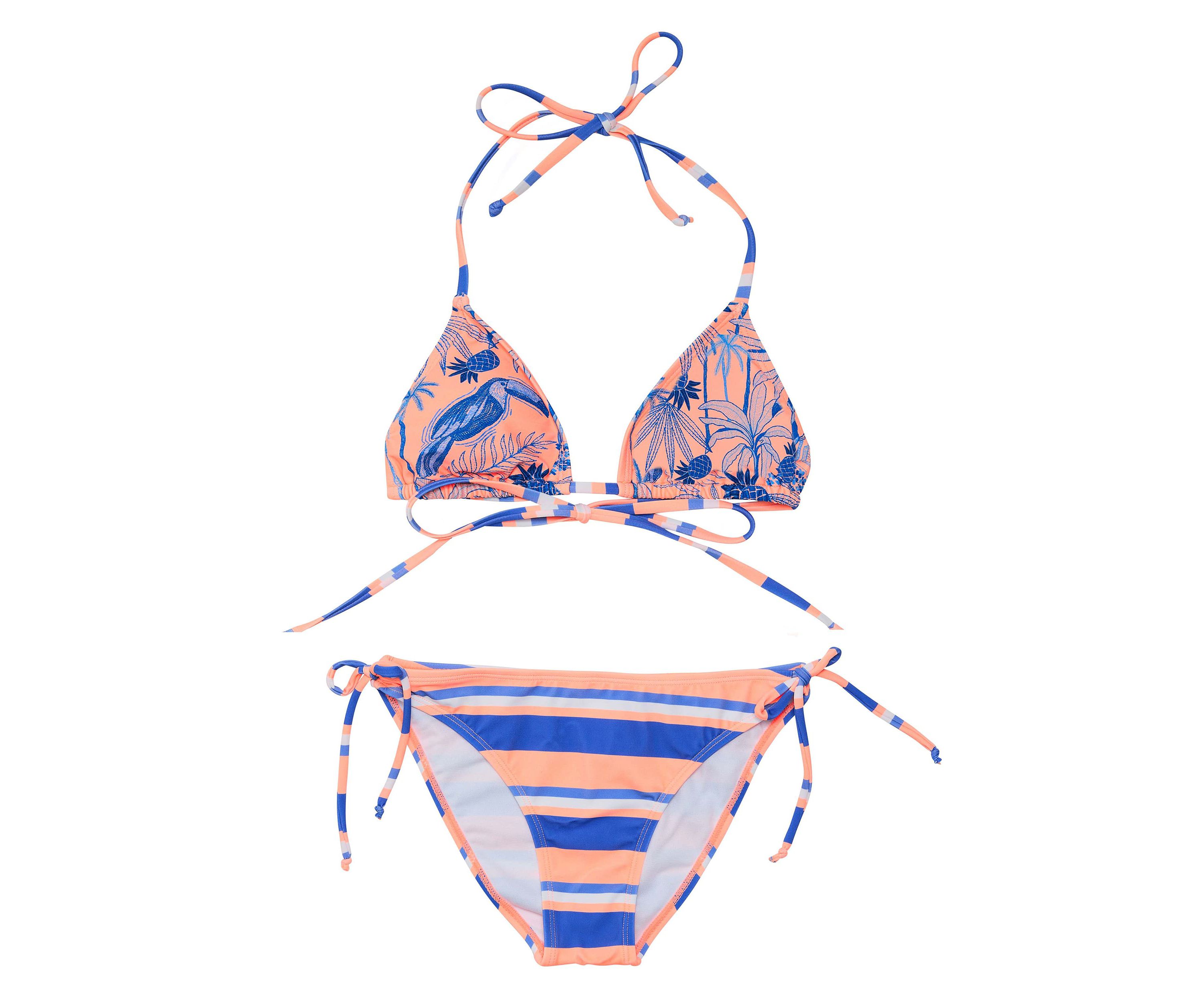 Tropicana Vacay Sustainable Triangle Bikini