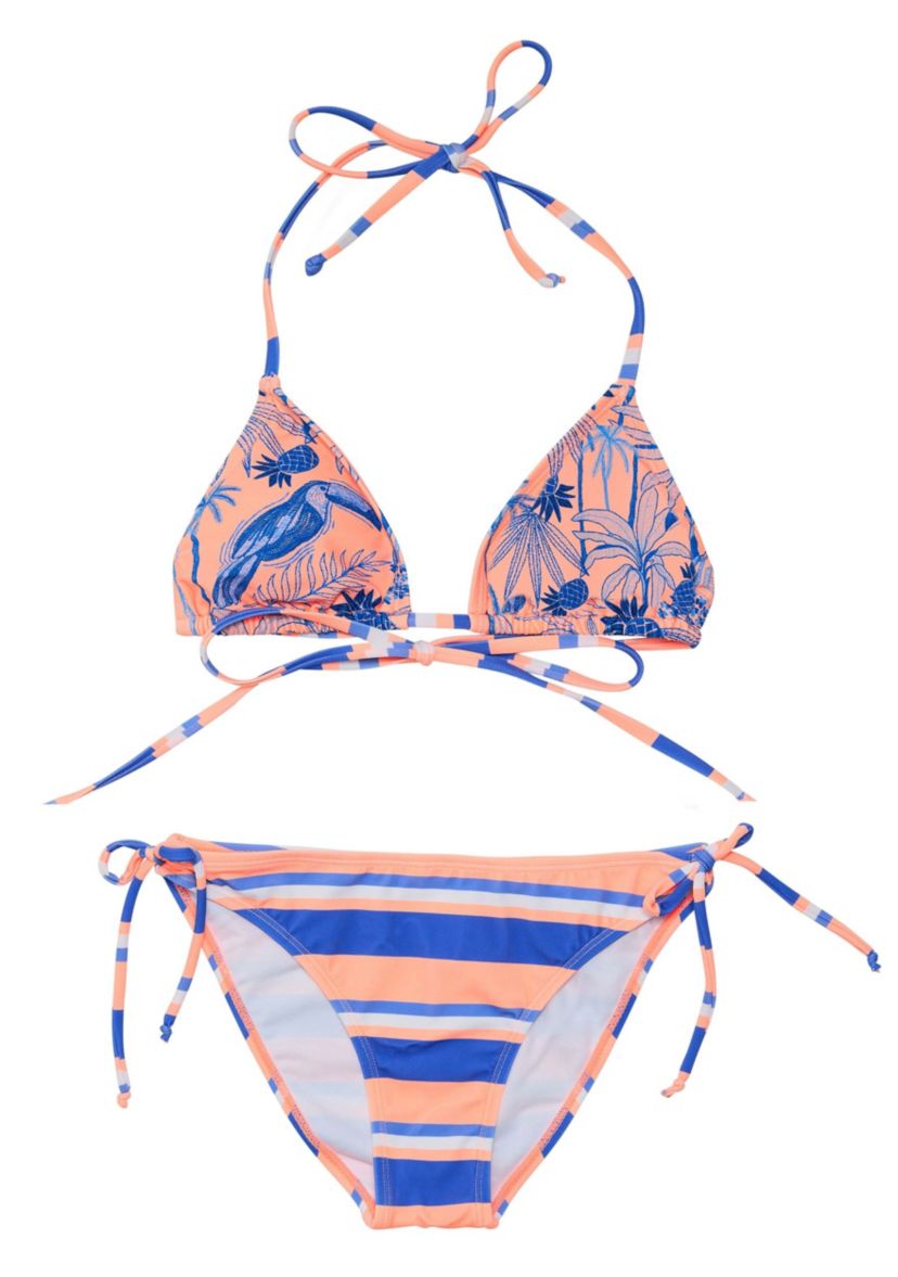 Tropicana Vacay Sustainable Triangle Bikini