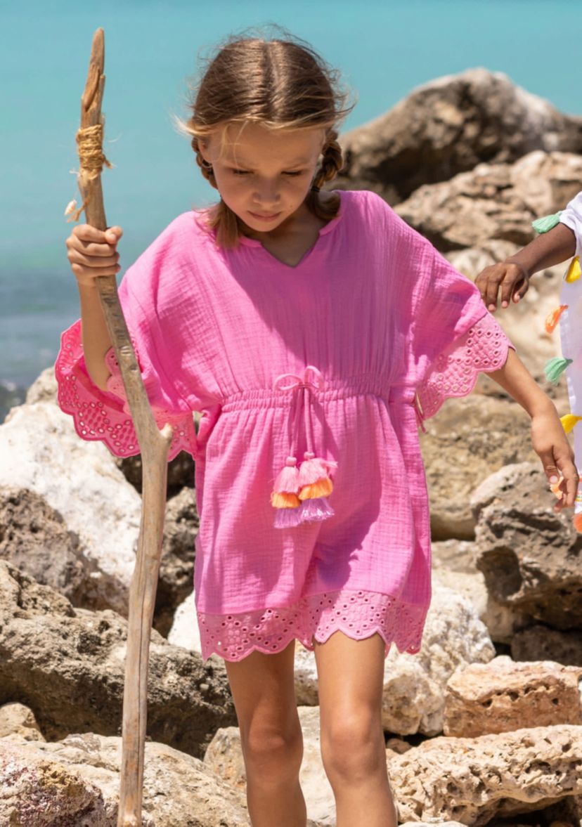 Bubble Gum Beach Cover Up