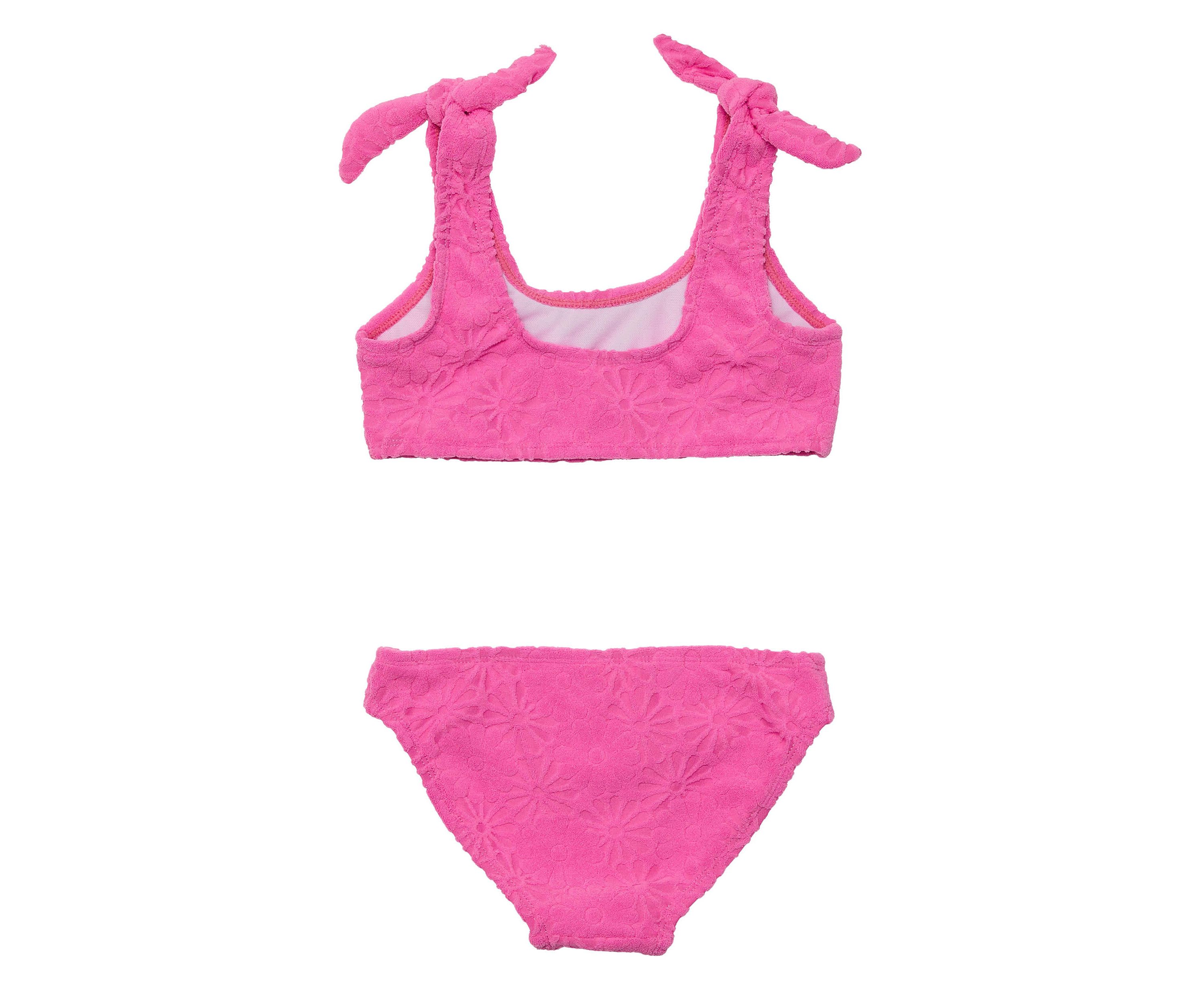 Bubblegum Bloom Crop Bikini