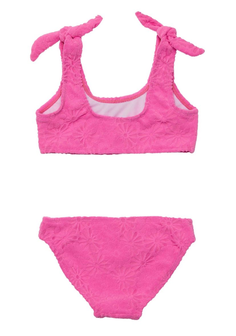 Bubblegum Bloom Crop Bikini