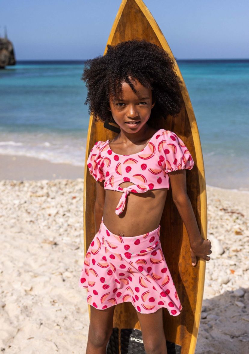 Berry Sweet Knot Front Bikini
