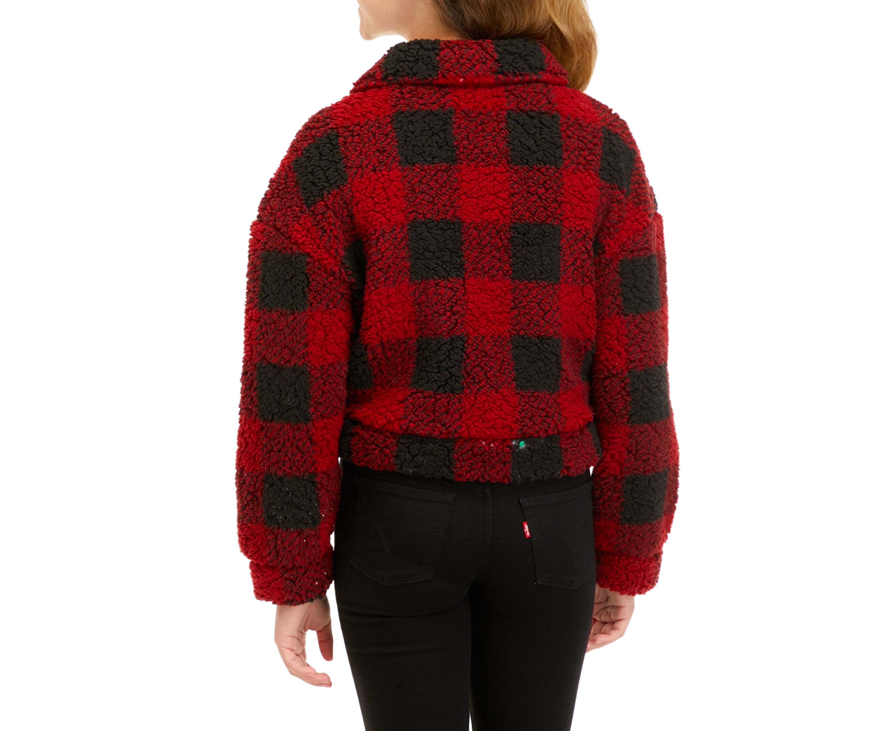Girls 7-16 Buffalo Plaid Shacket