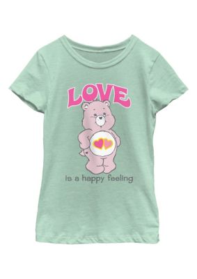 Care Bears Kids Love Happy Feeling Graphic T-Shirt