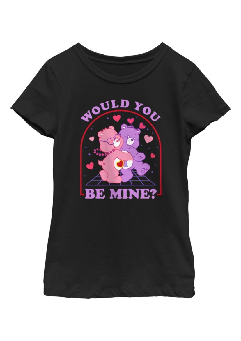 Retro Be Mine Tombstone Graphic T-Shirt