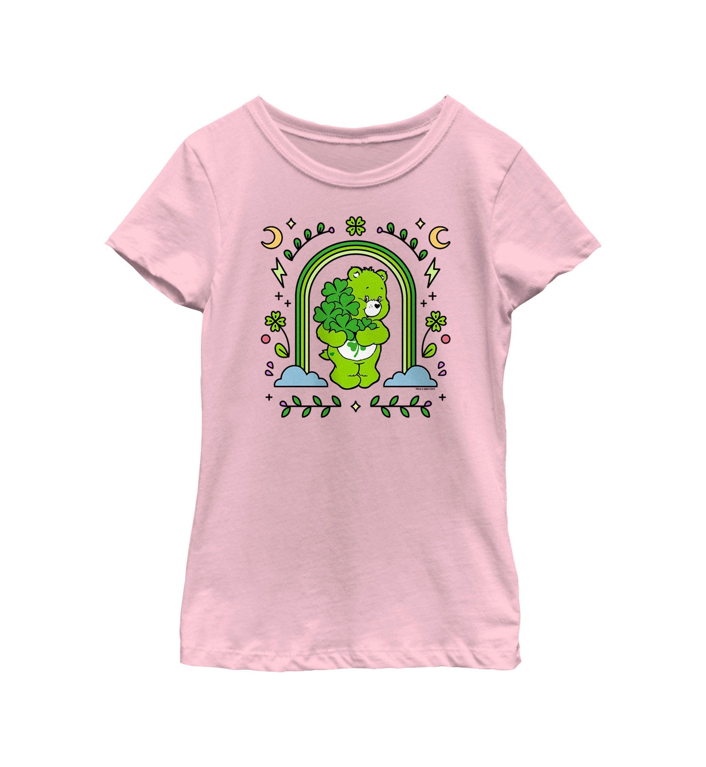Green Rainbow Arch Graphic T-Shirt