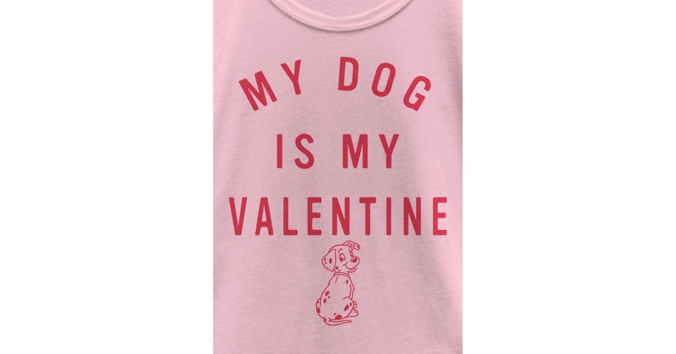 Valentine Pup Graphic T-Shirt