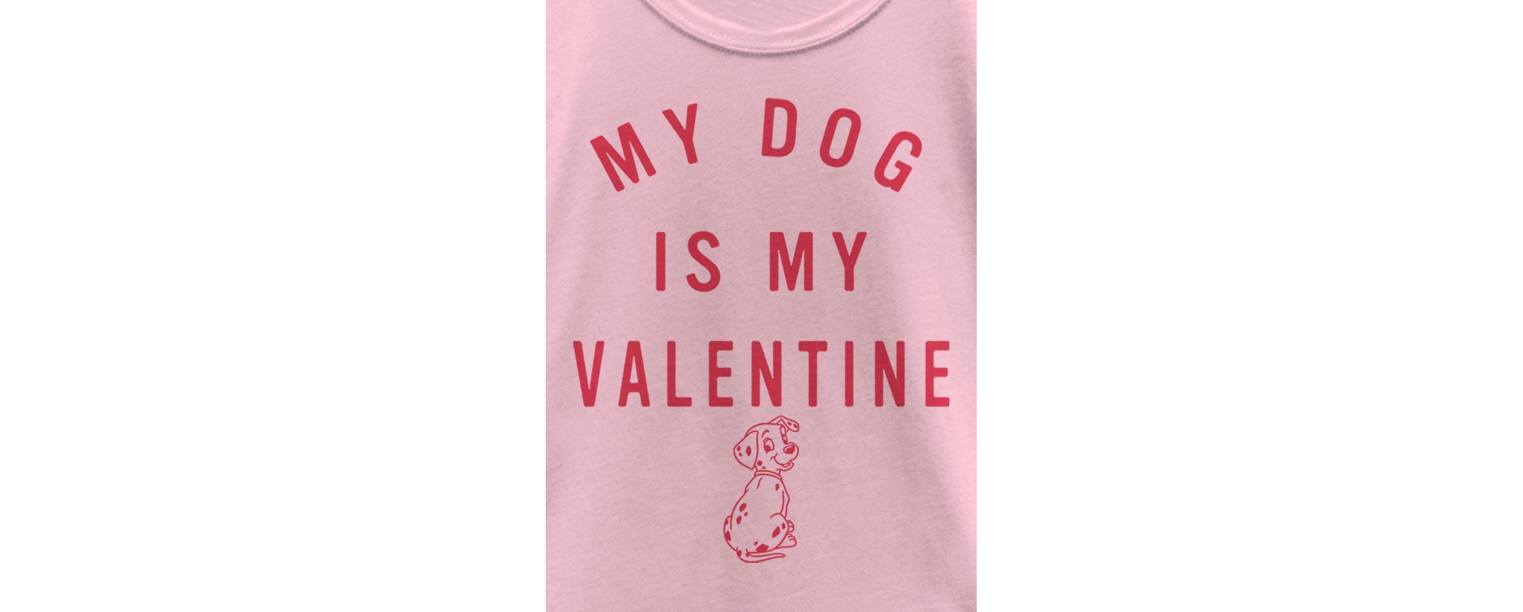 Valentine Pup Graphic T-Shirt