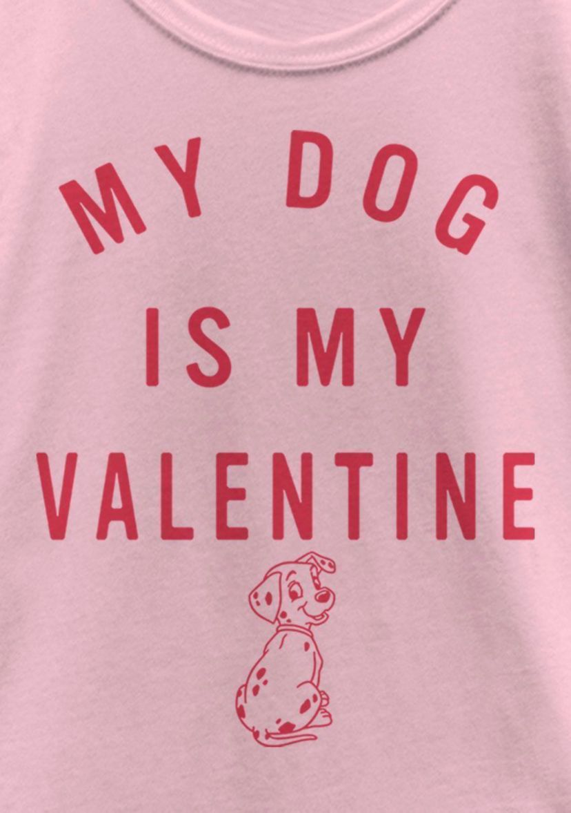 Valentine Pup Graphic T-Shirt