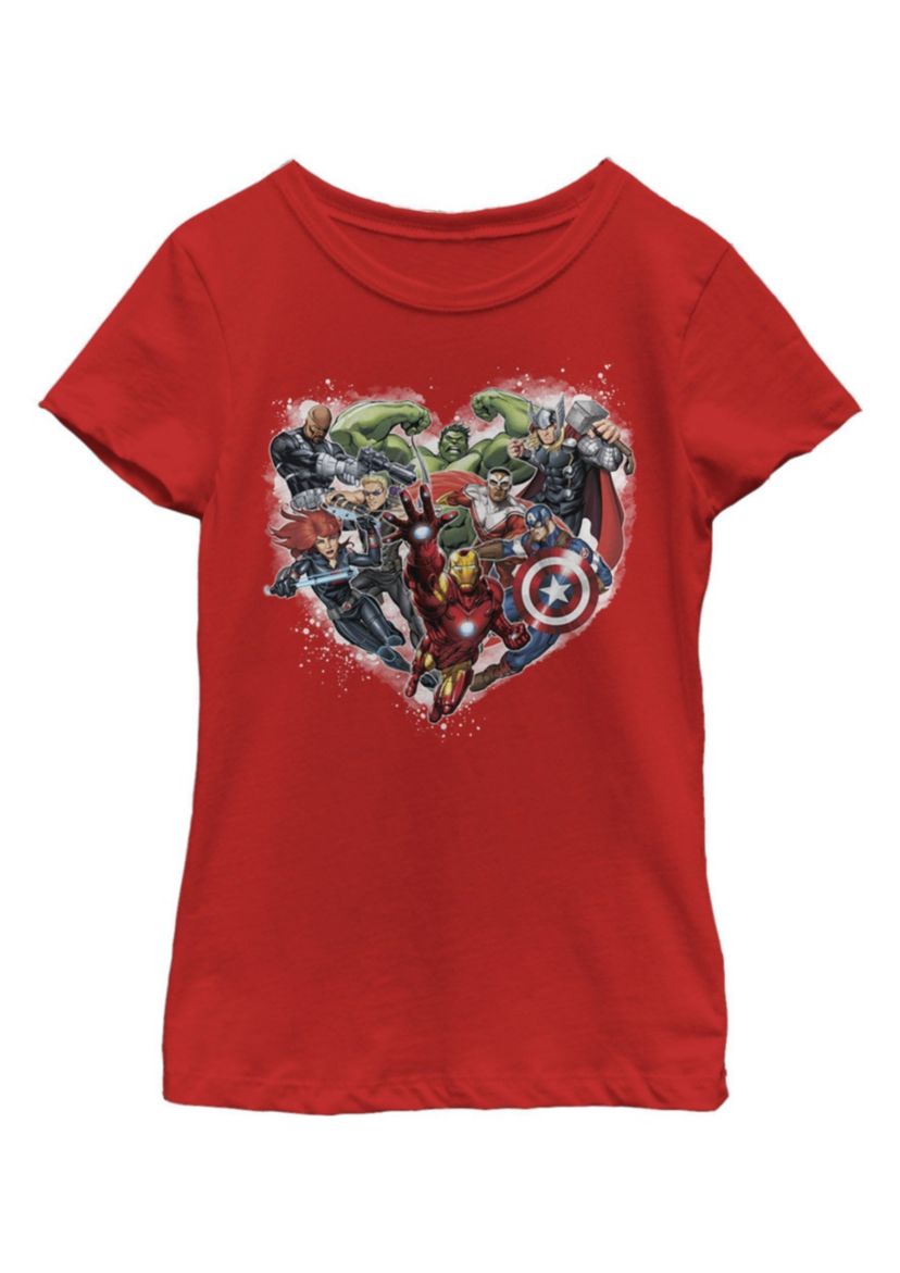 Avenger Heart Graphic T-Shirt