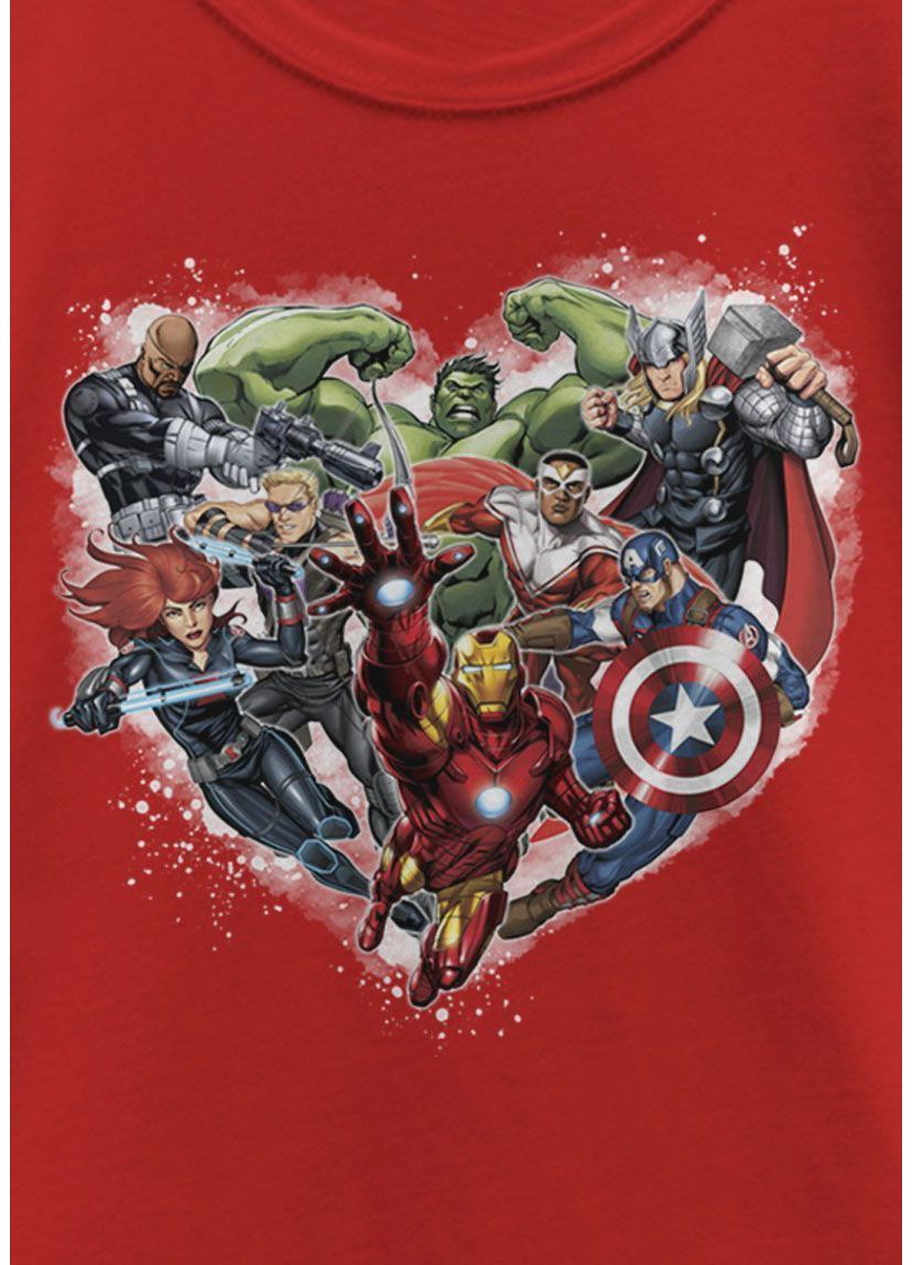 Avenger Heart Graphic T-Shirt