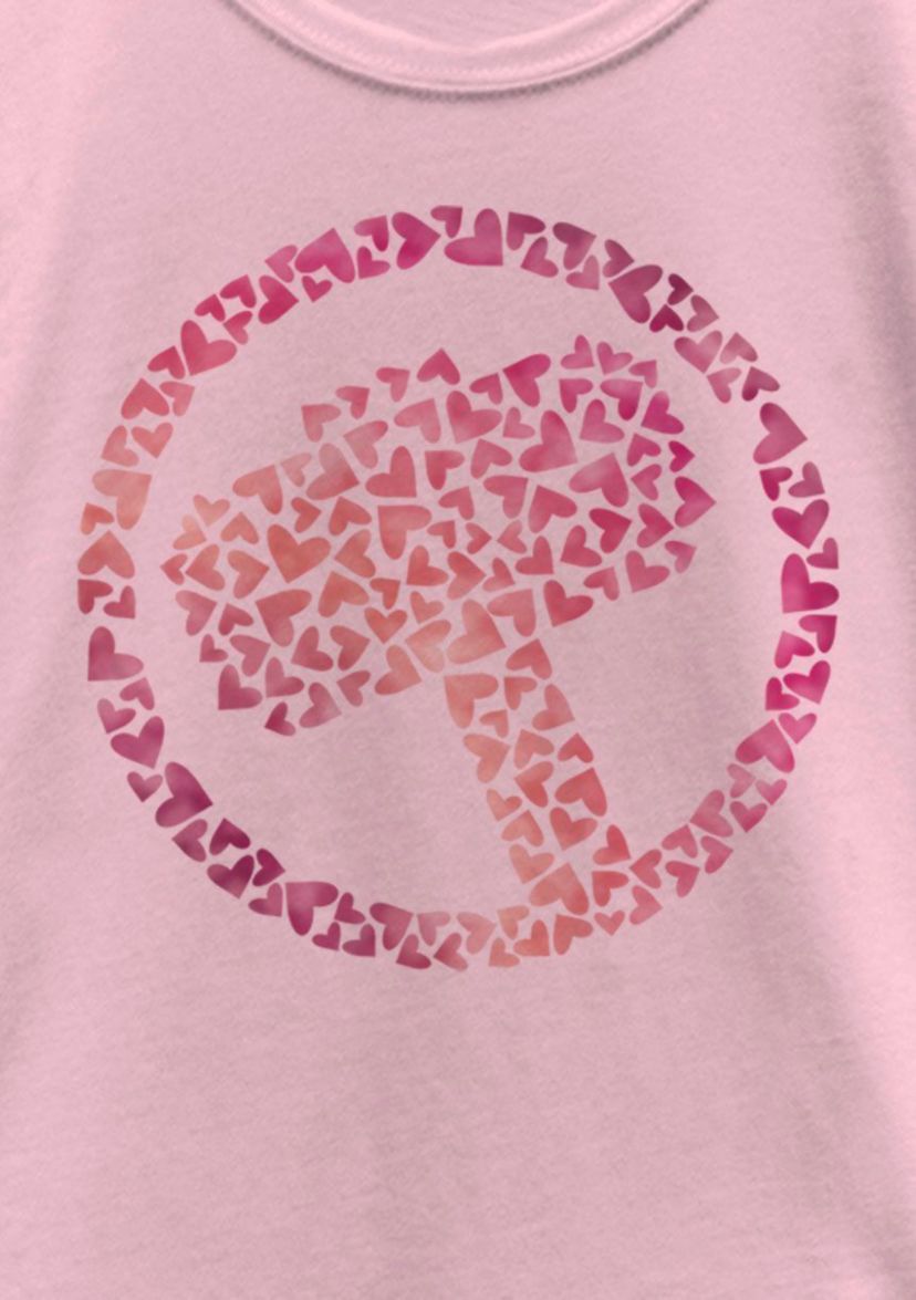 Heart Hammer Graphic T-Shirt