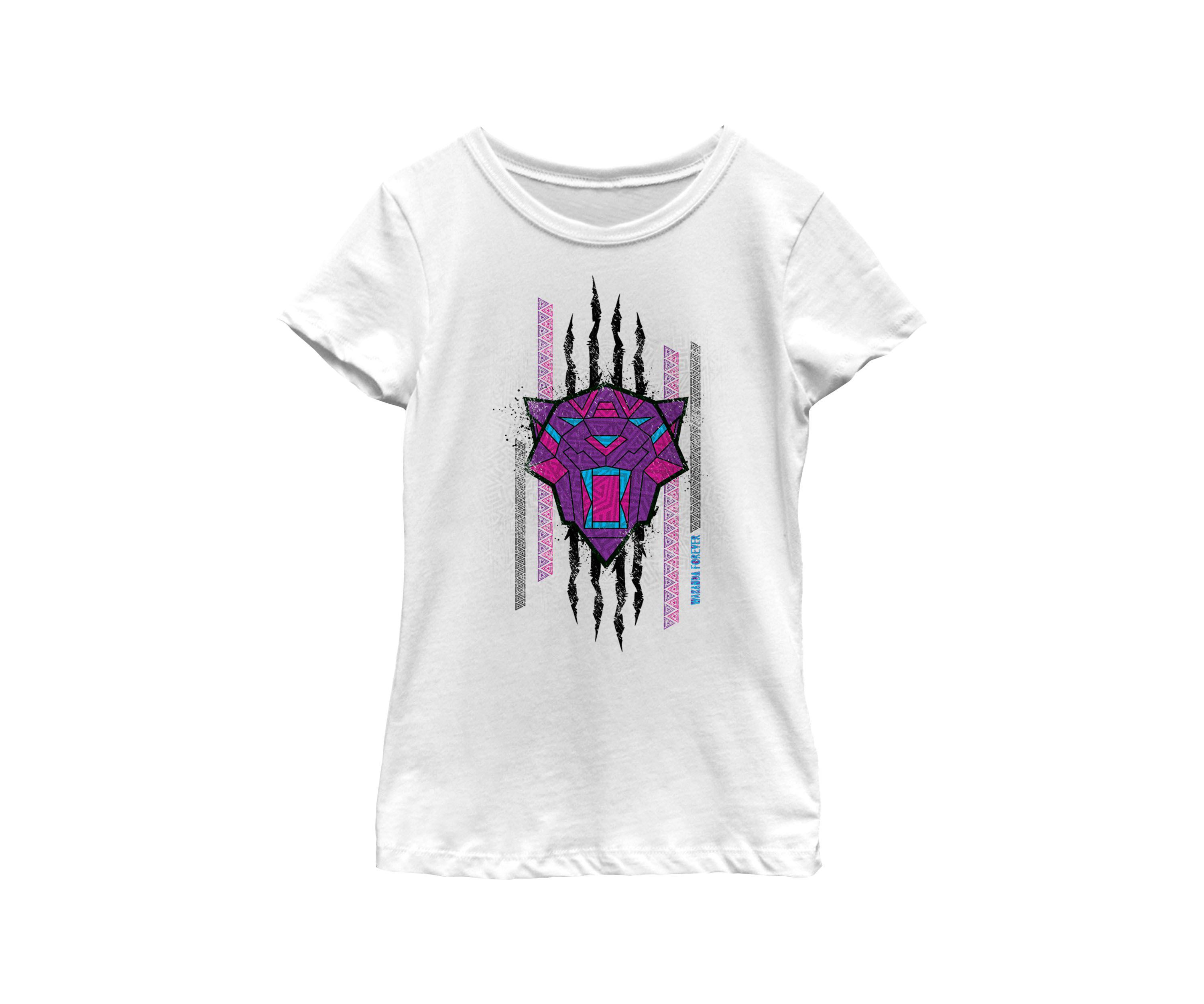 Panther Scratch Graphic T-Shirt