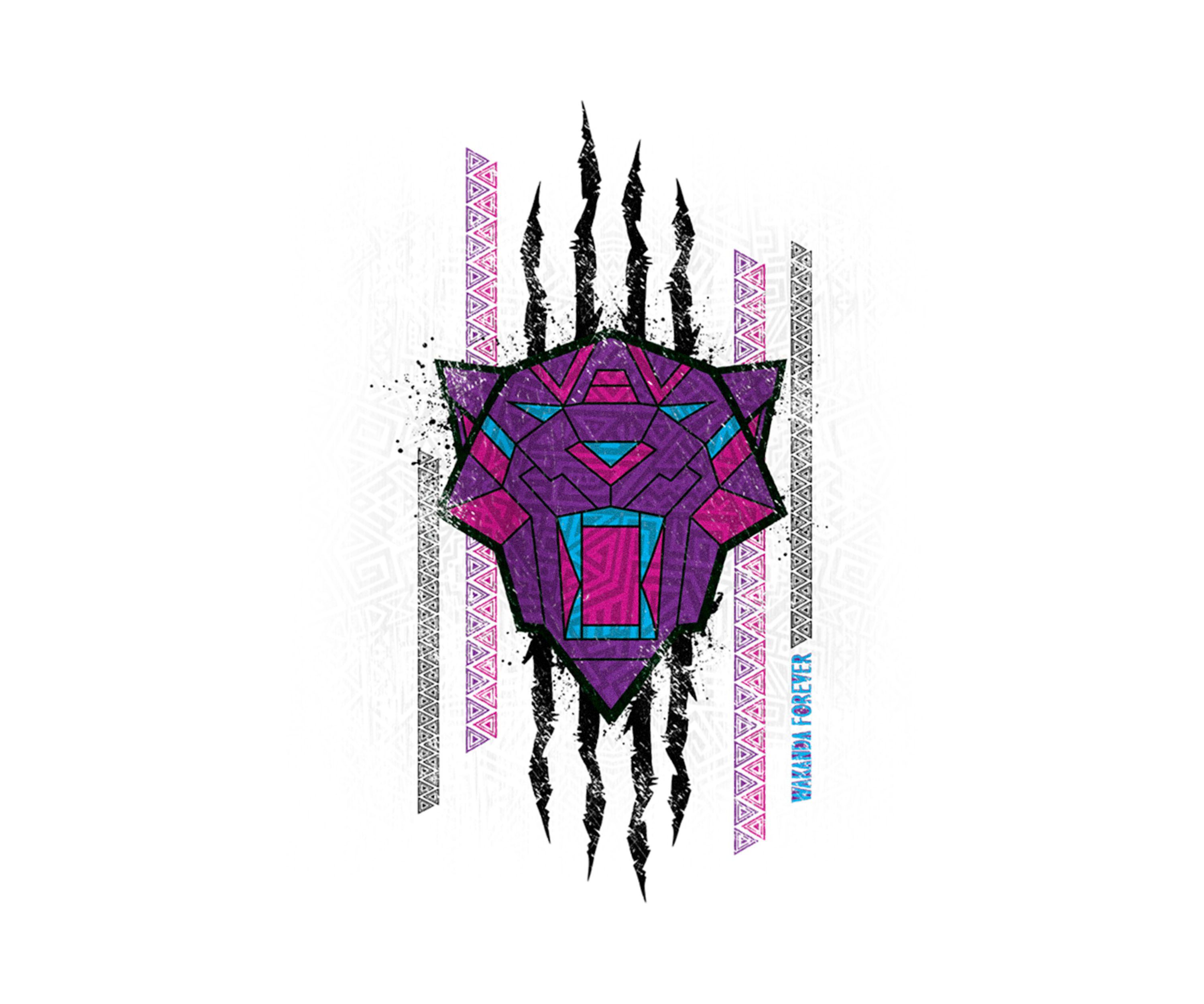 Panther Scratch Graphic T-Shirt