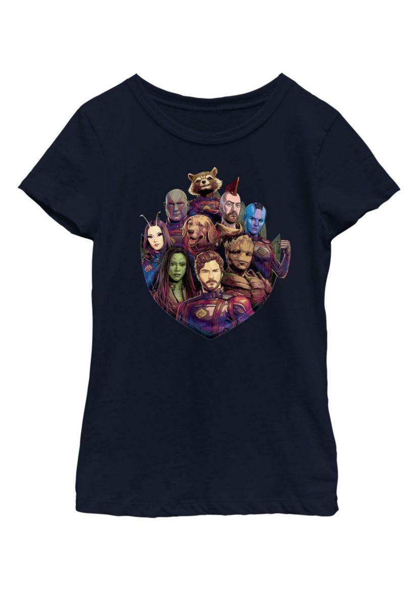 Badge Groupshot Graphic T-Shirt