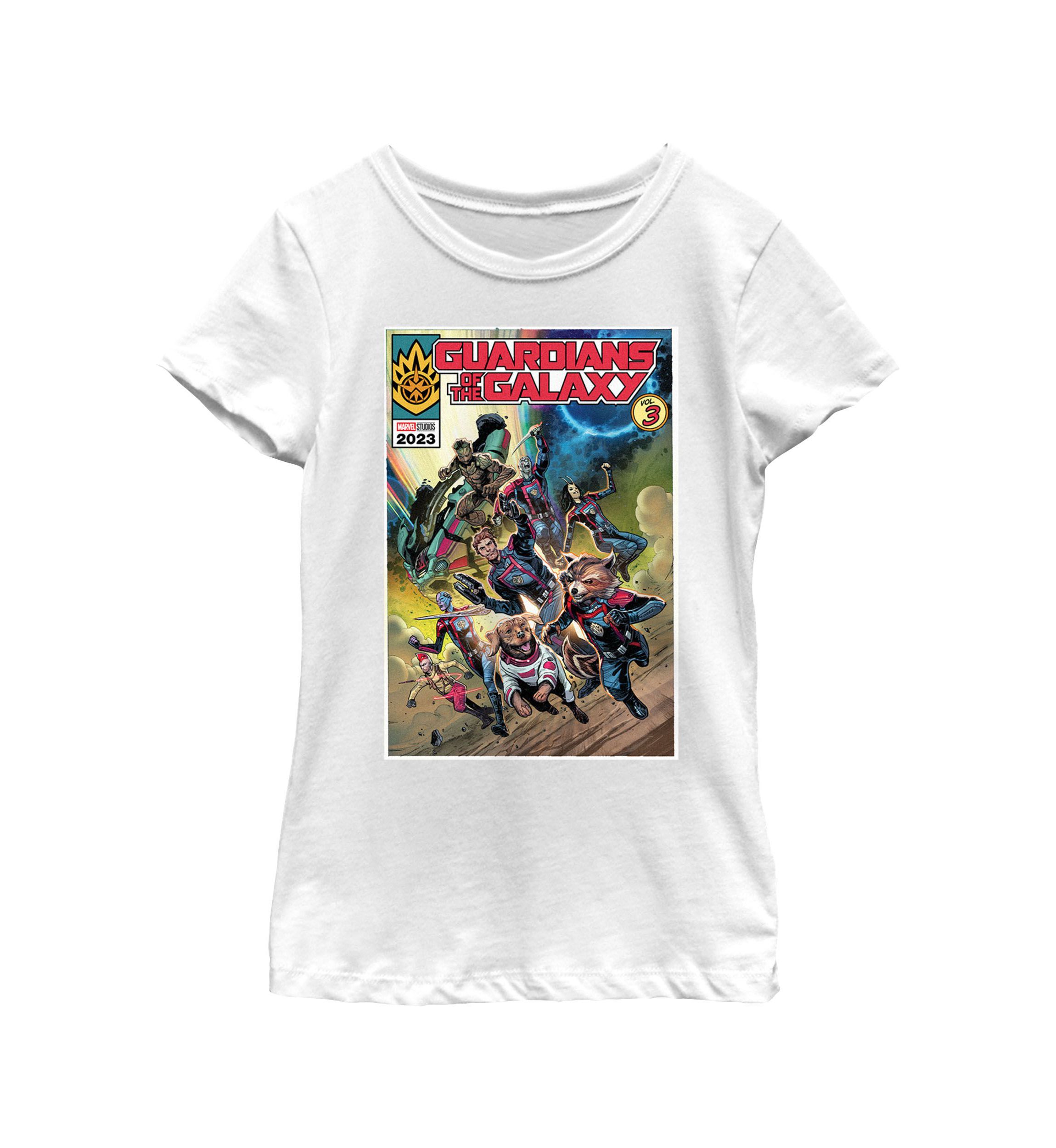 GotGV3 Comic Poster Graphic T-Shirt