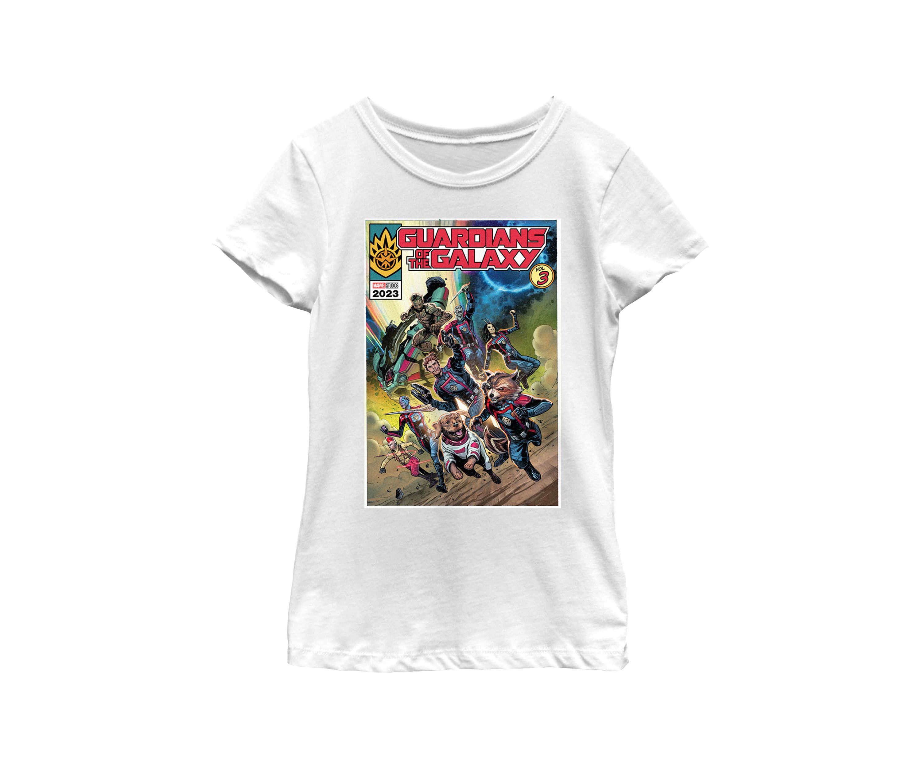 GotGV3 Comic Poster Graphic T-Shirt