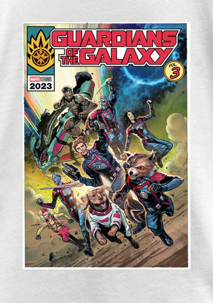 GotGV3 Comic Poster Graphic T-Shirt