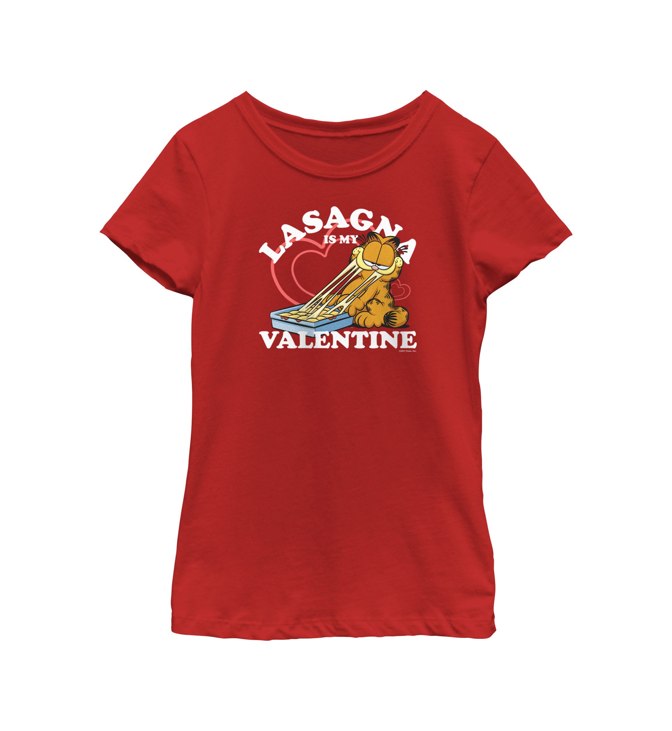 Lasagna Is My Valentine Graphic T-Shirt