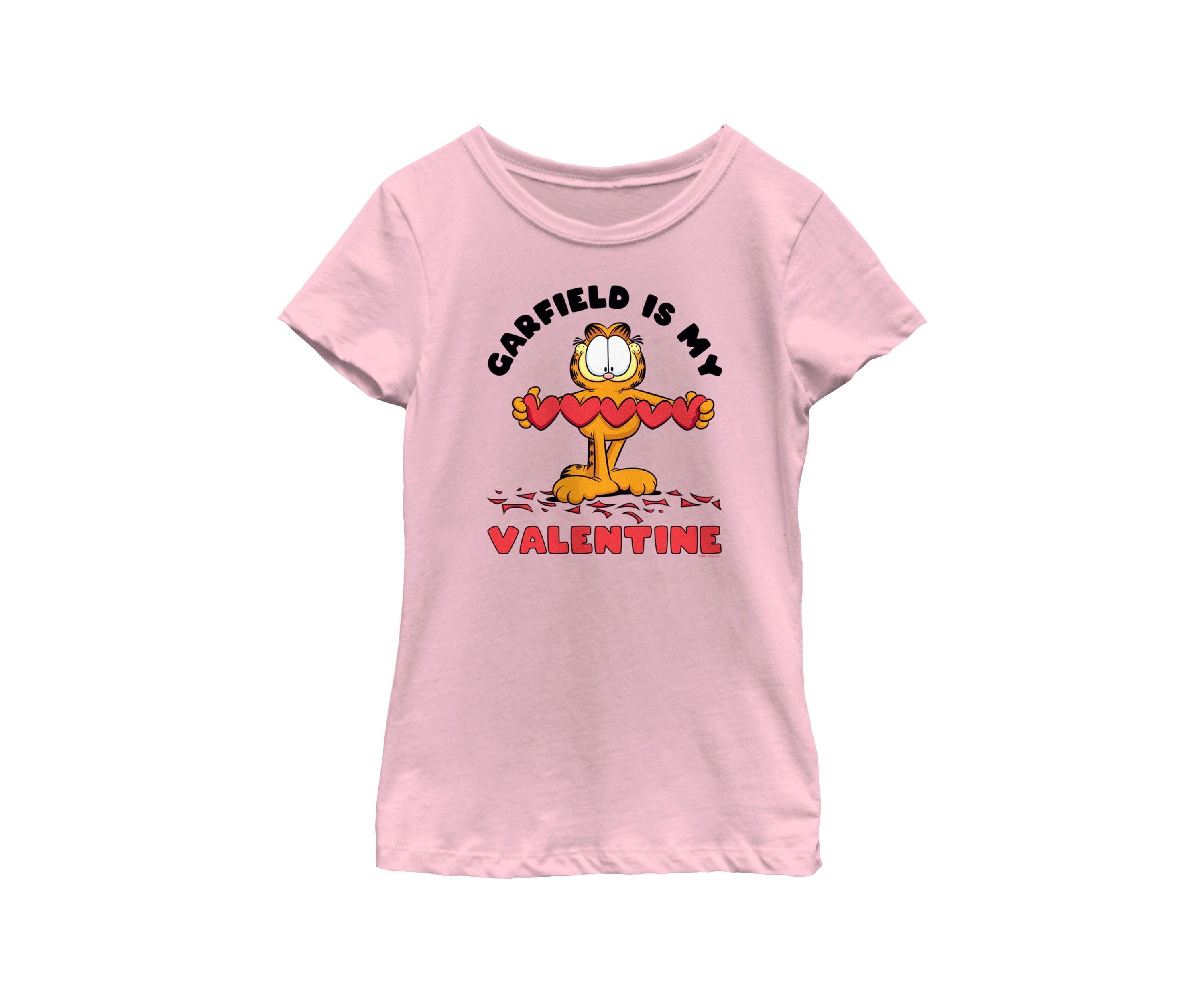 Garfield Is My Valentine Graphic T-Shirt