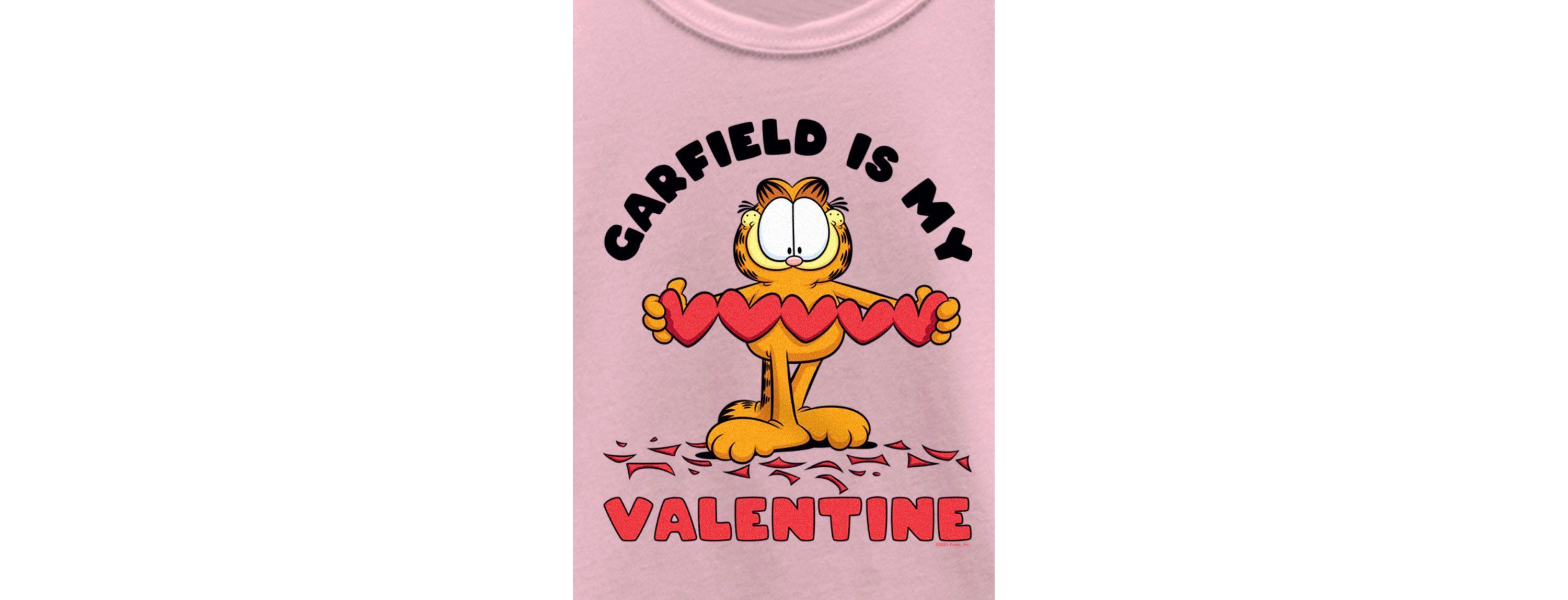 Garfield Is My Valentine Graphic T-Shirt