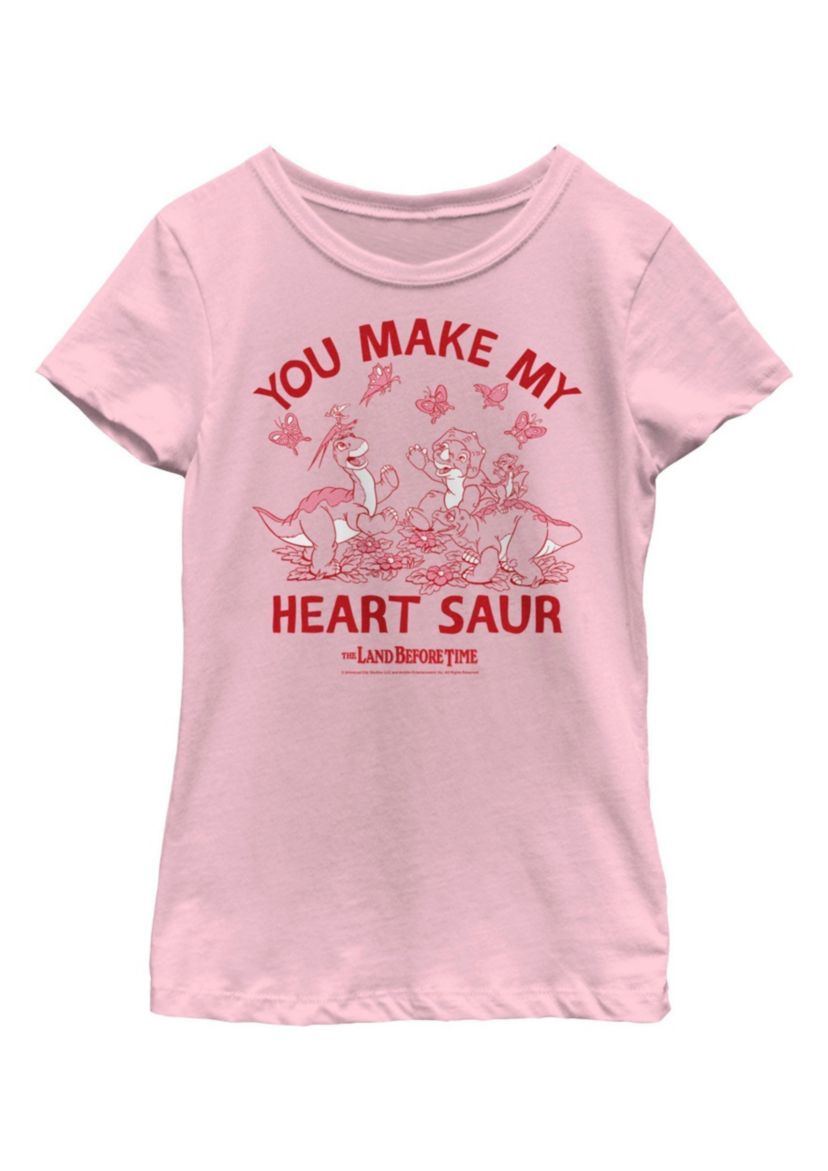 Heart Saur Graphic T-Shirt