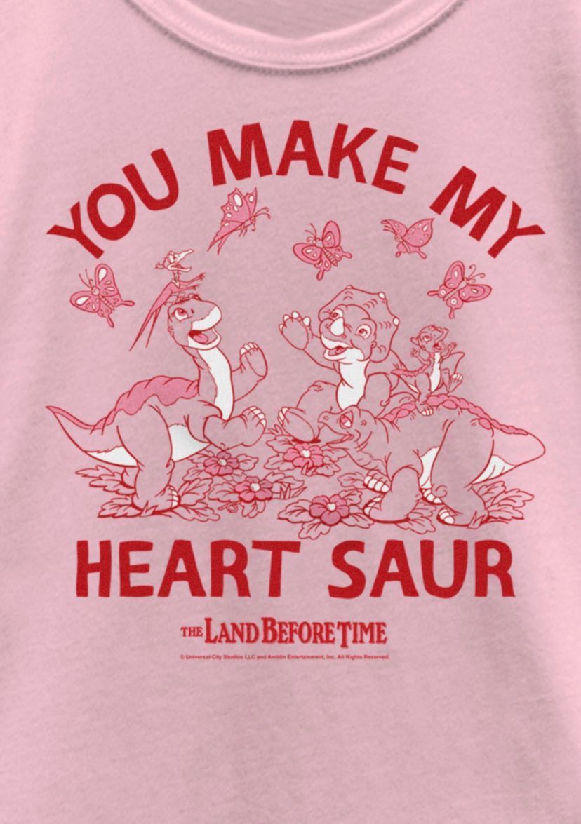 Heart Saur Graphic T-Shirt