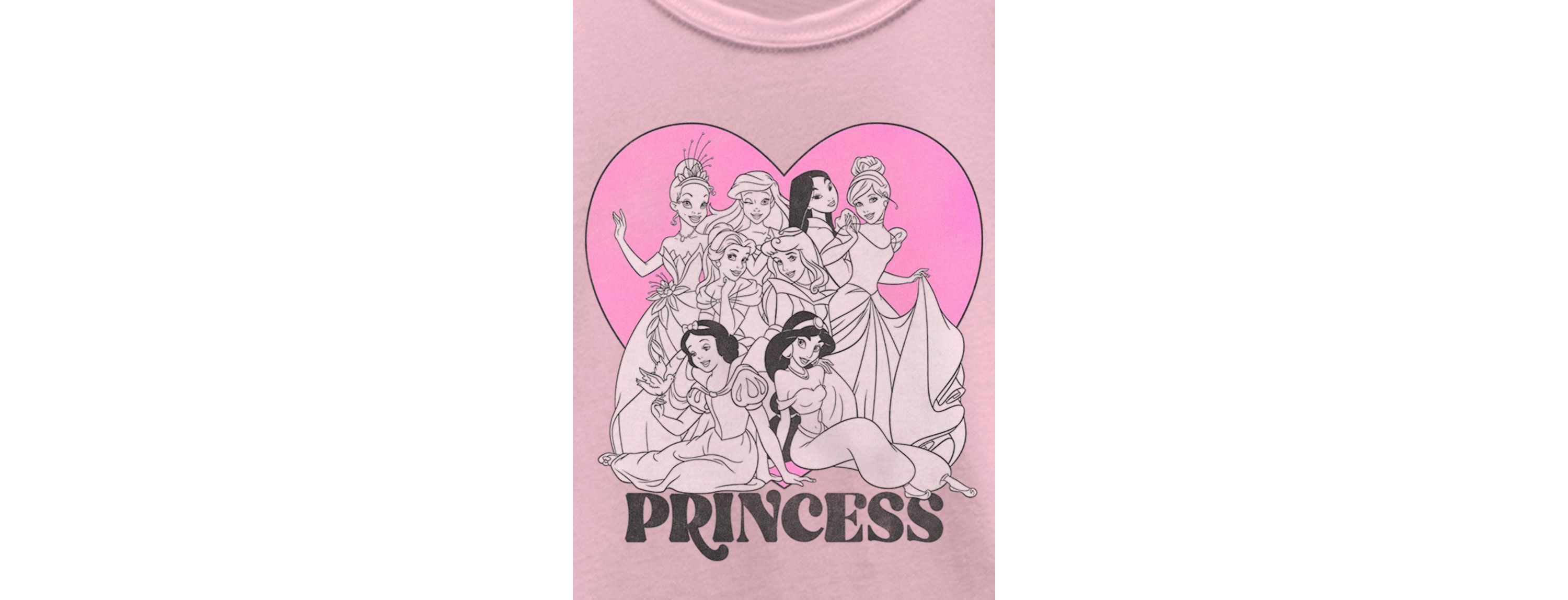 Princess Heart Graphic T-Shirt