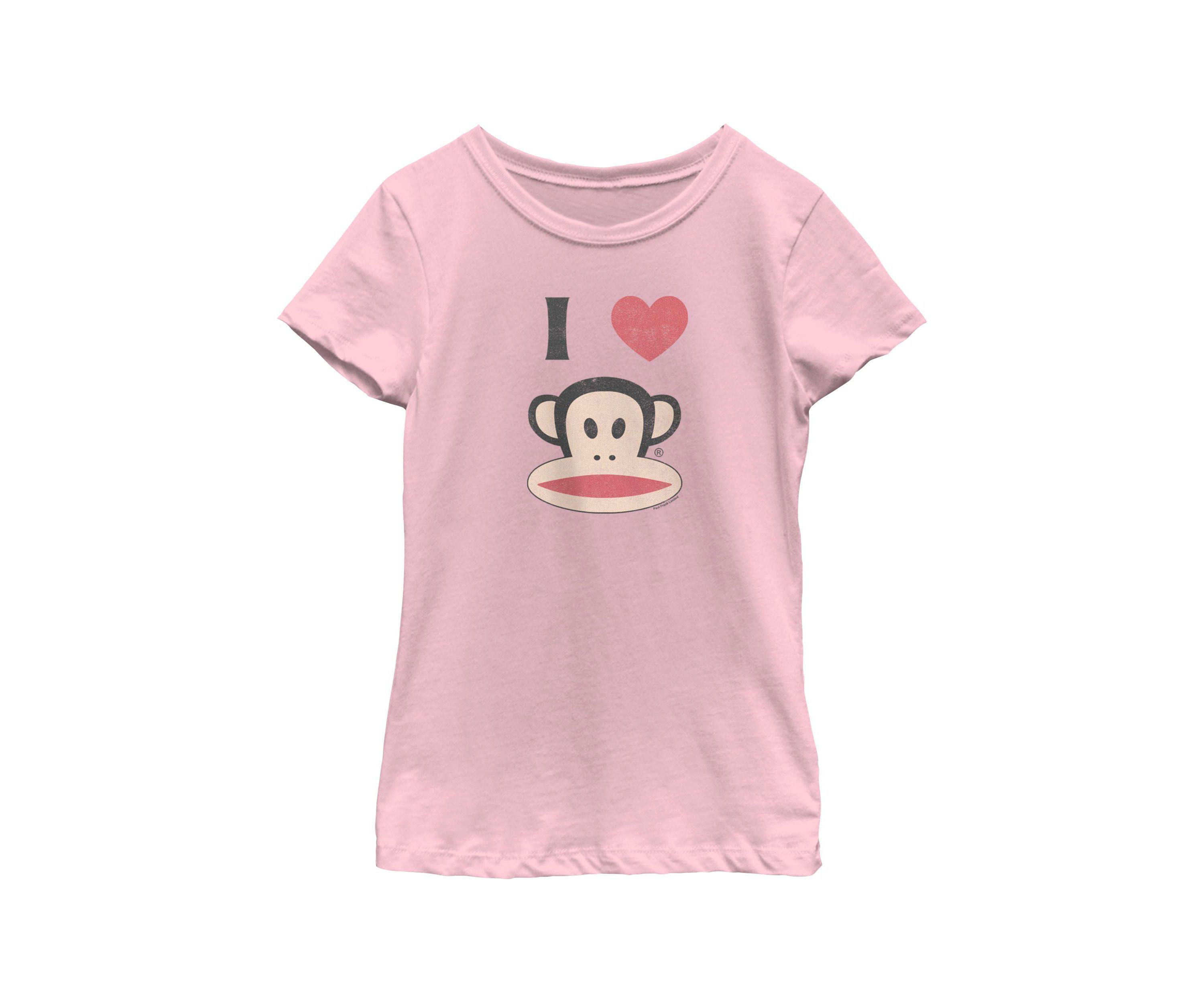 Heart Monkey Logo Graphic T-Shirt
