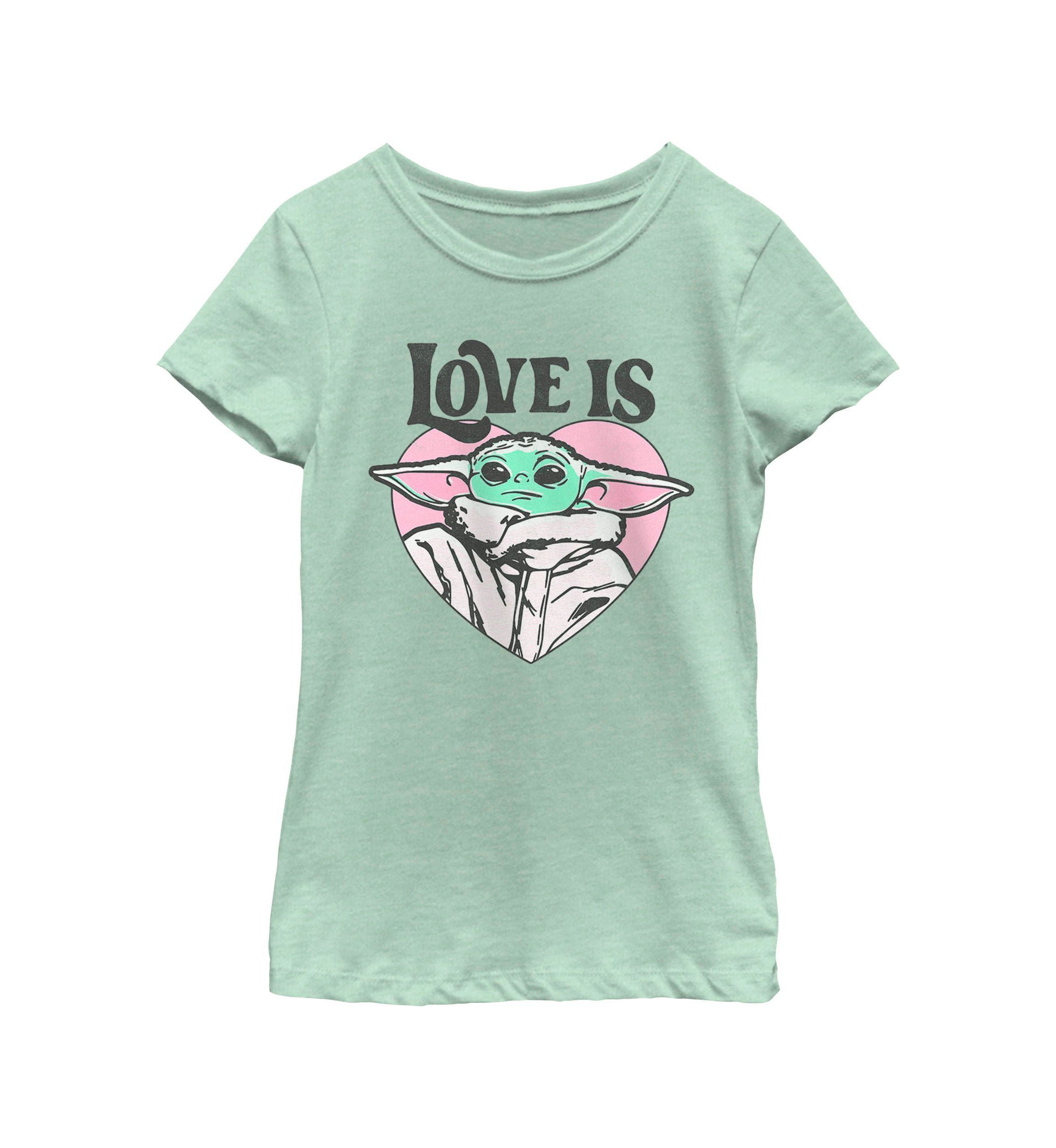 Love Is Grogu Graphic T-Shirt
