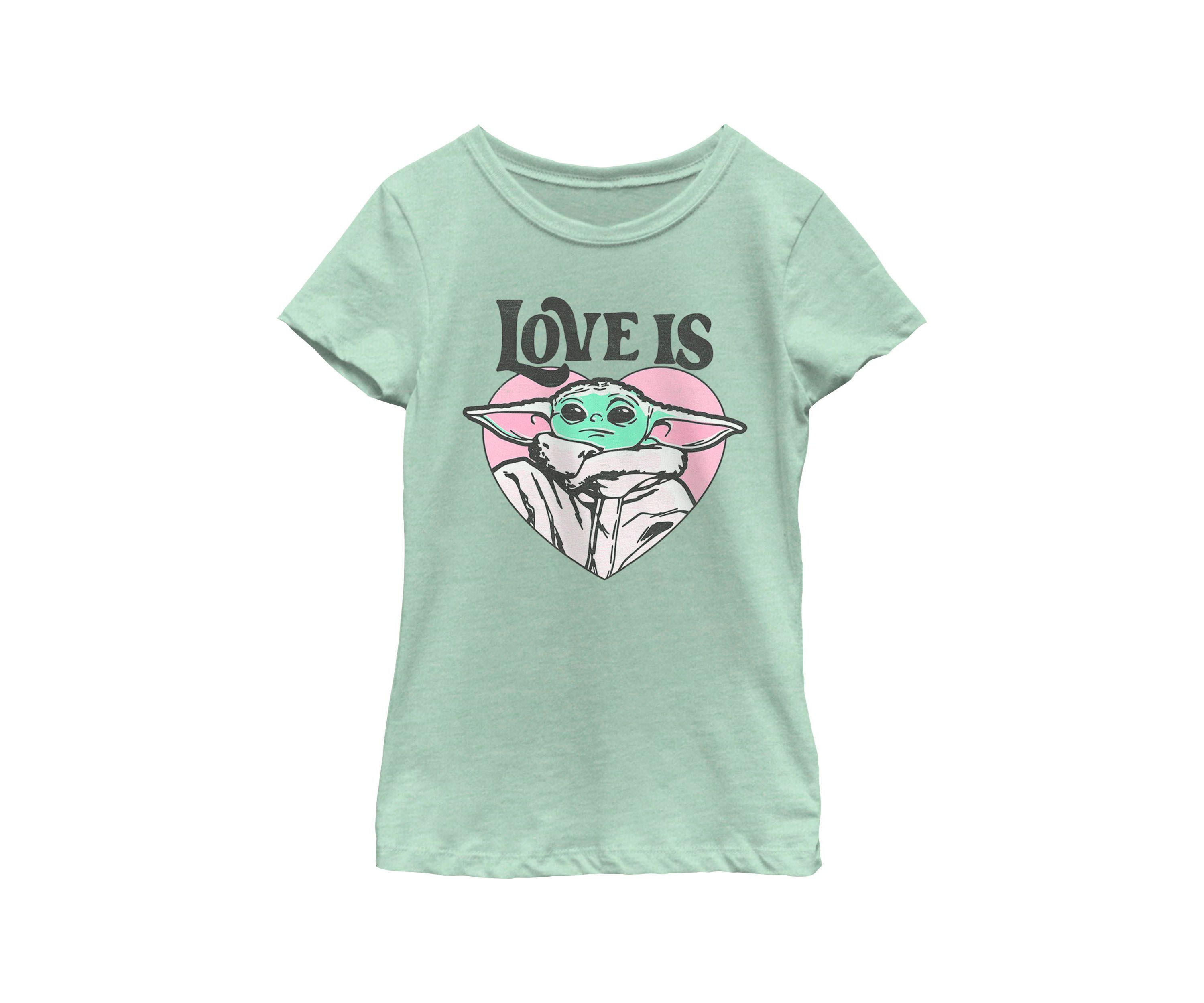 Love Is Grogu Graphic T-Shirt