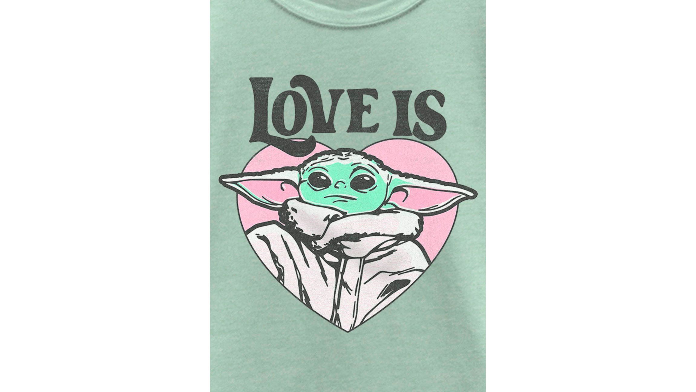 Love Is Grogu Graphic T-Shirt