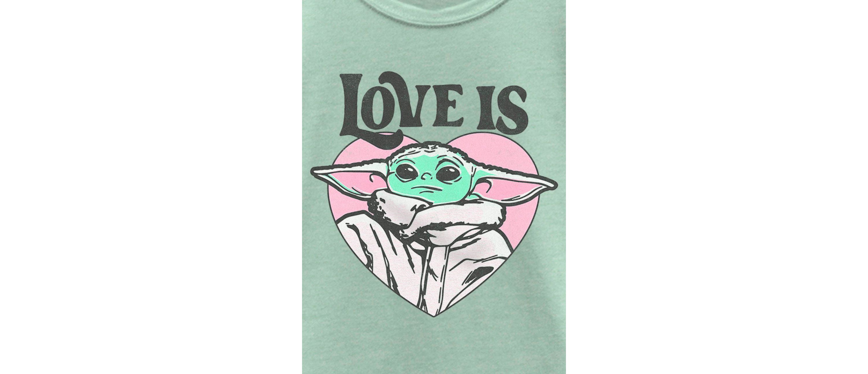 Love Is Grogu Graphic T-Shirt