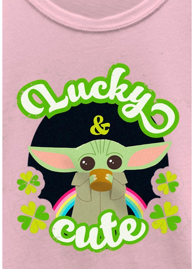 Grogu Rainbow Graphic T-Shirt